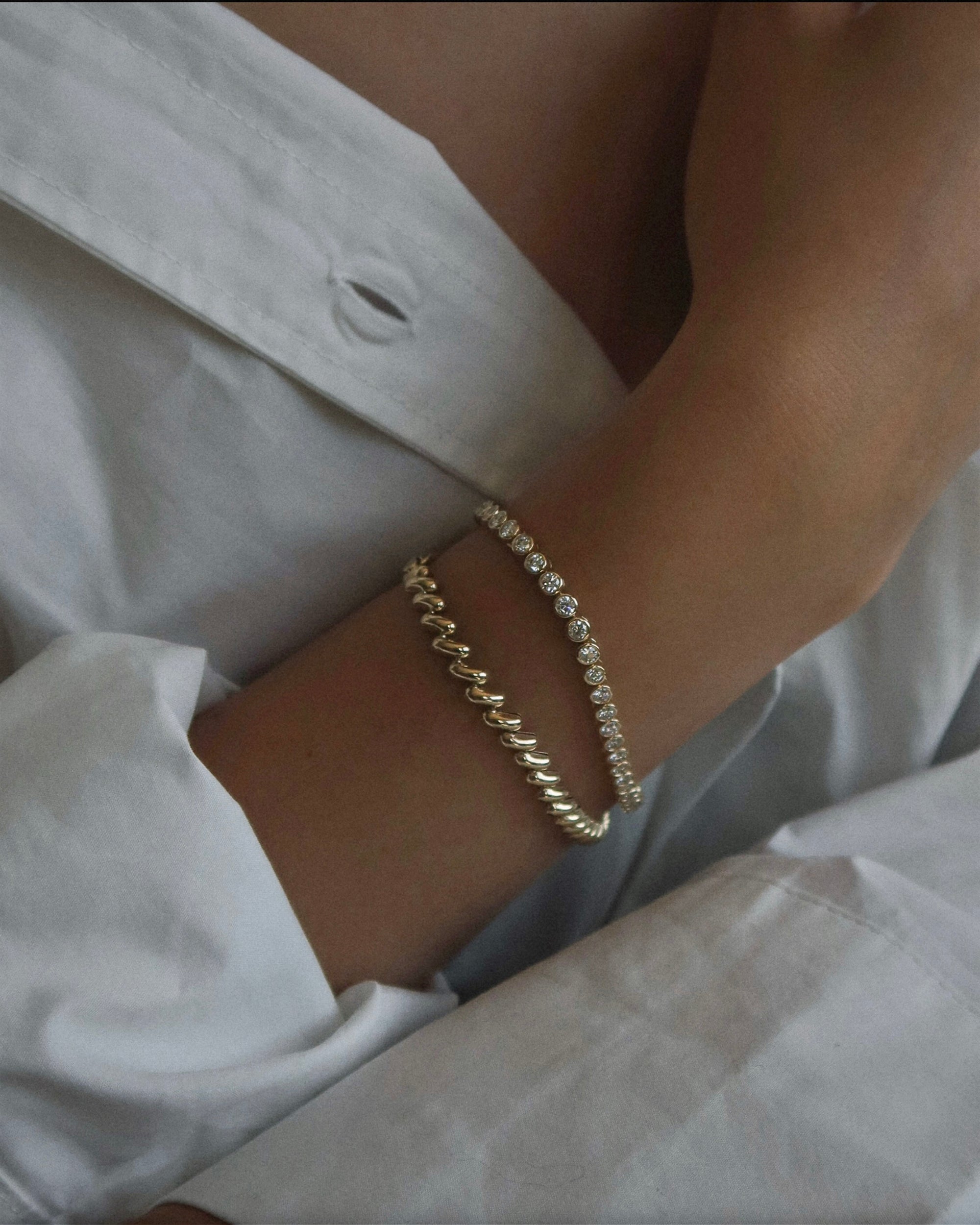 A Look Back: History Of The Tennis Bracelet - Mod + Jo - Jewelry built to last, advanced plating technology