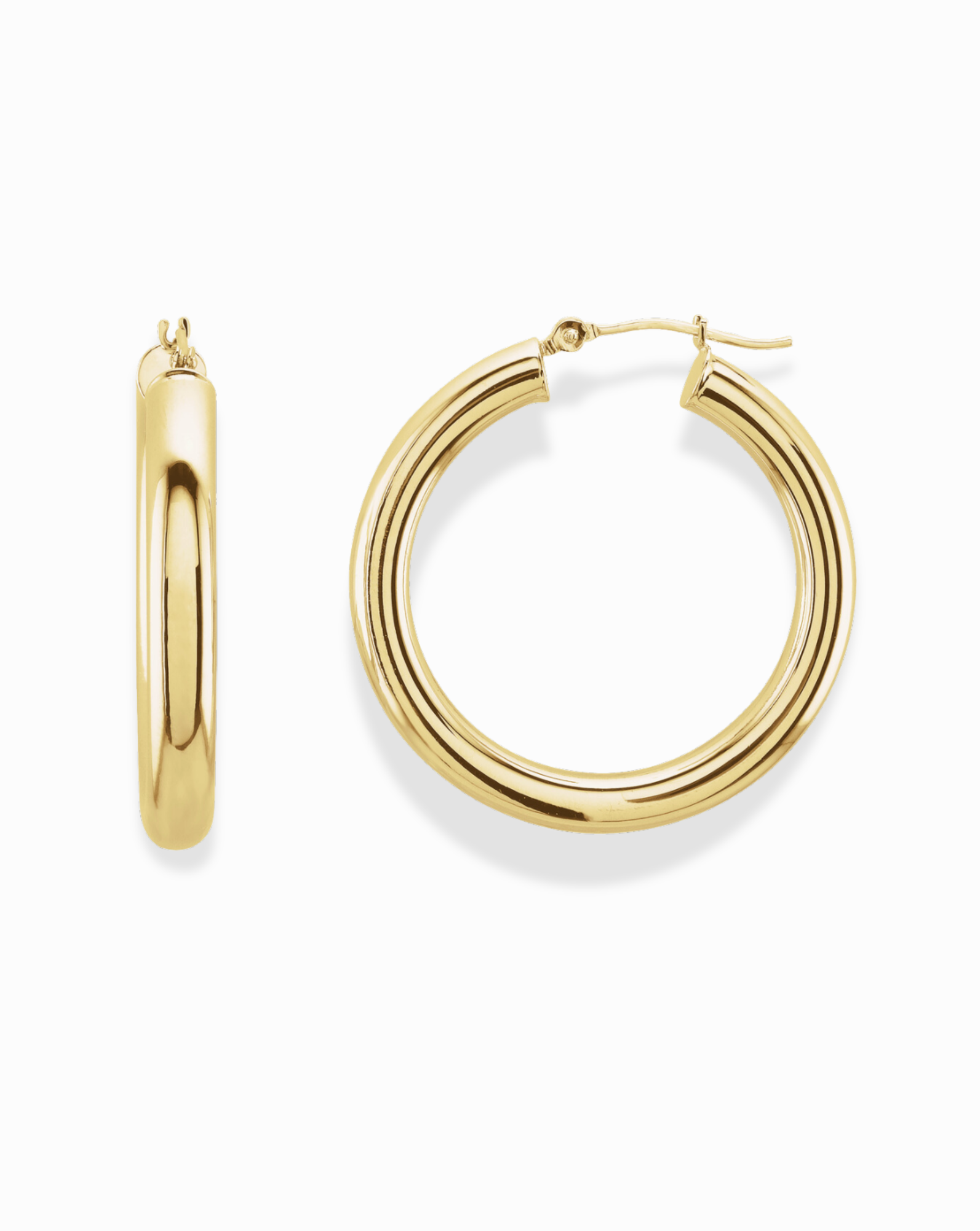 14k Edith Hoops