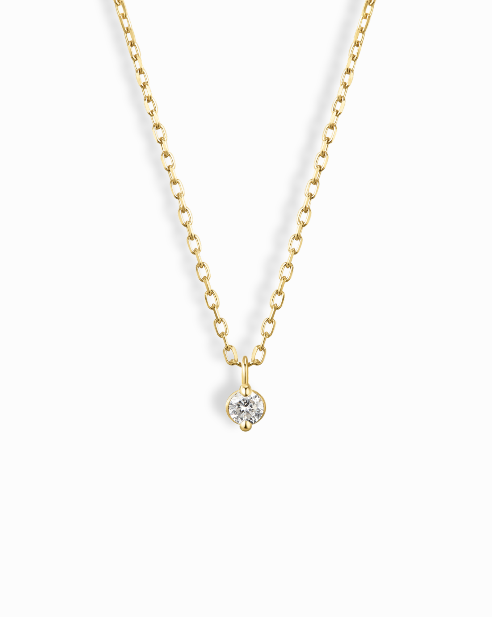 14k Giorgia Mini Diamond Drop Necklace