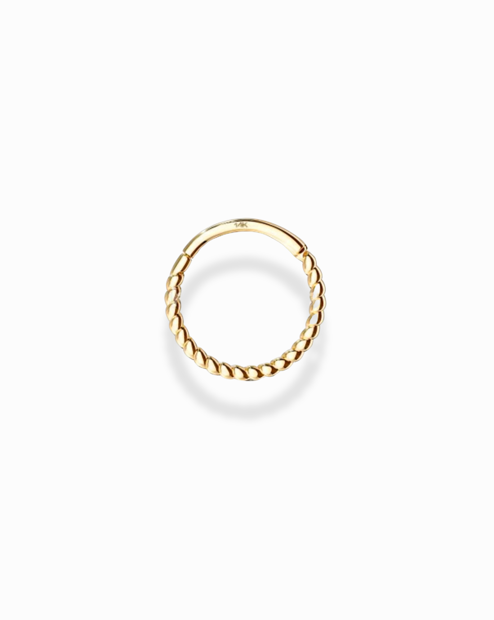 14k Lasso Hoop - - MOD + JO