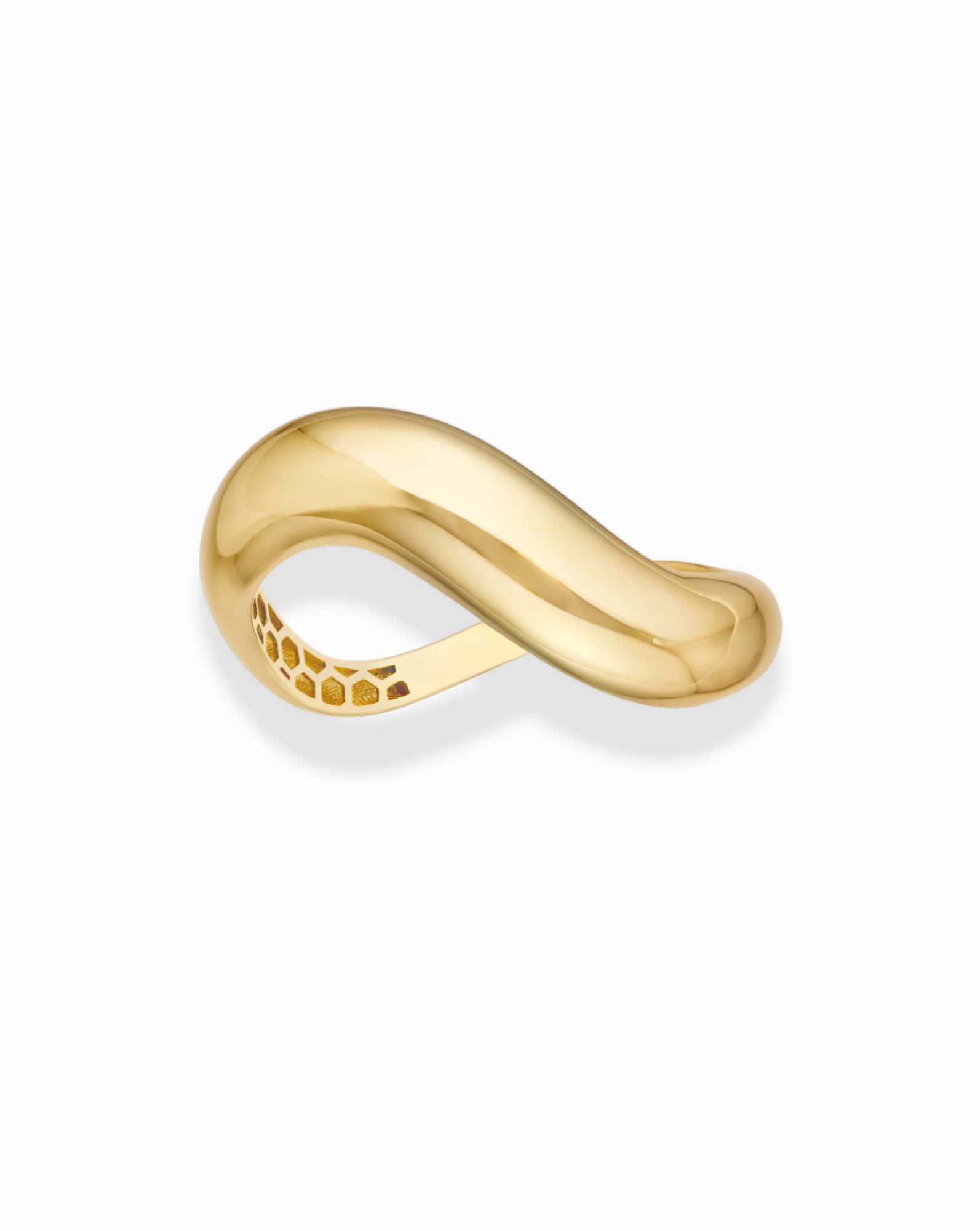 14k Lexi Wave Dome Ring
