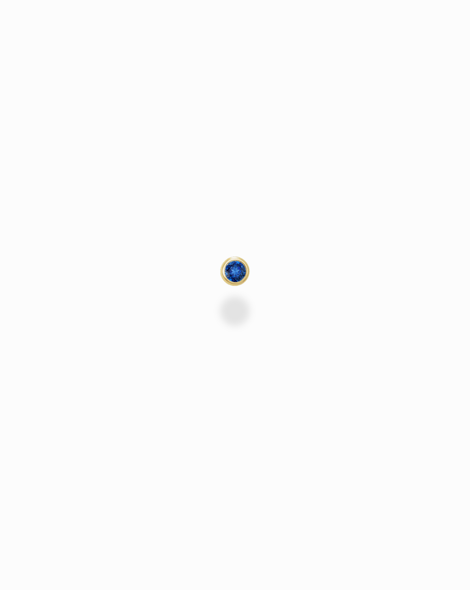 14k Micro Bezel Stud - Mod + Jo - Jewelry built to last, advanced plating technology