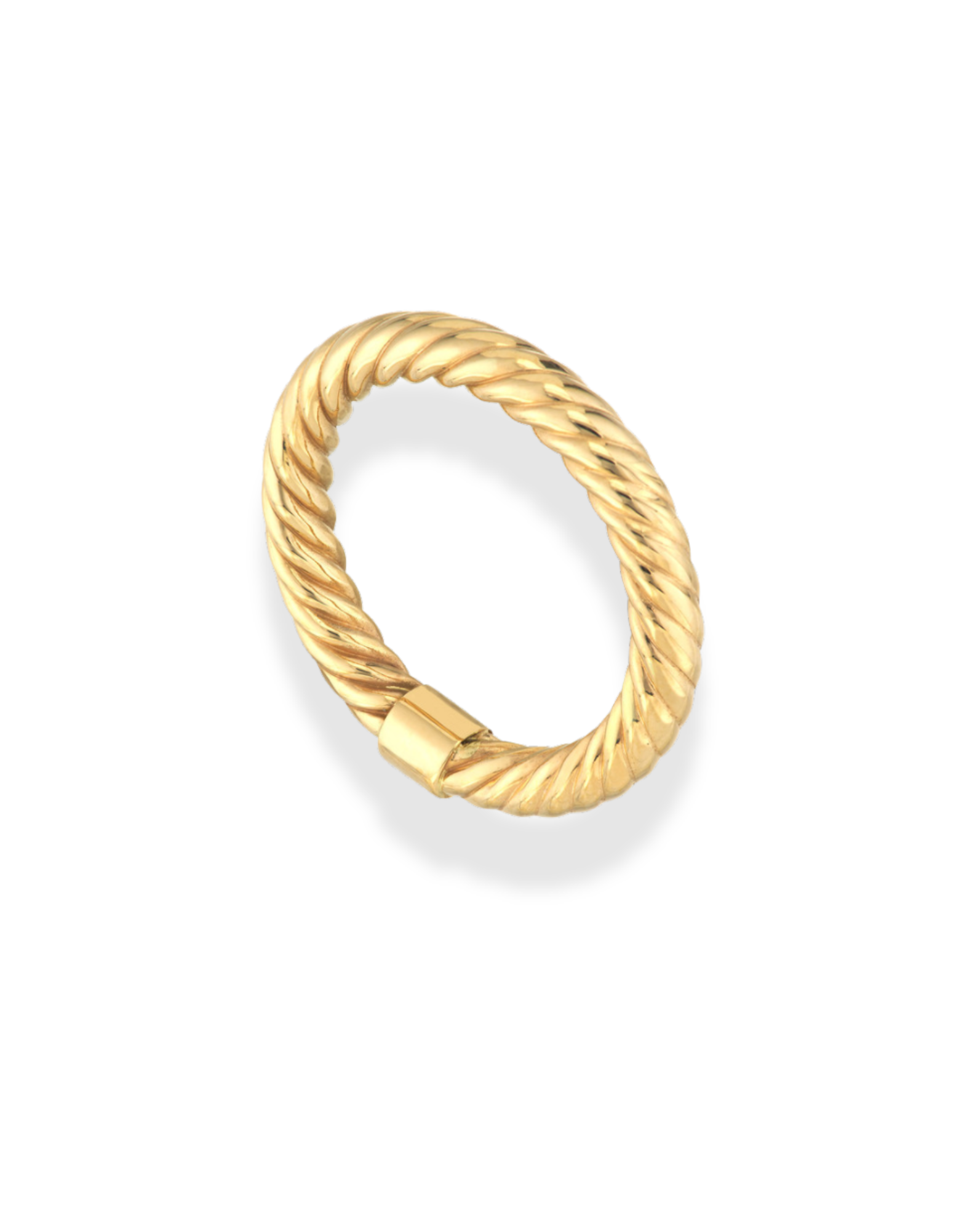 14k Stephanie Rope Ring - Mod + Jo - Jewelry built to last, advanced plating technology