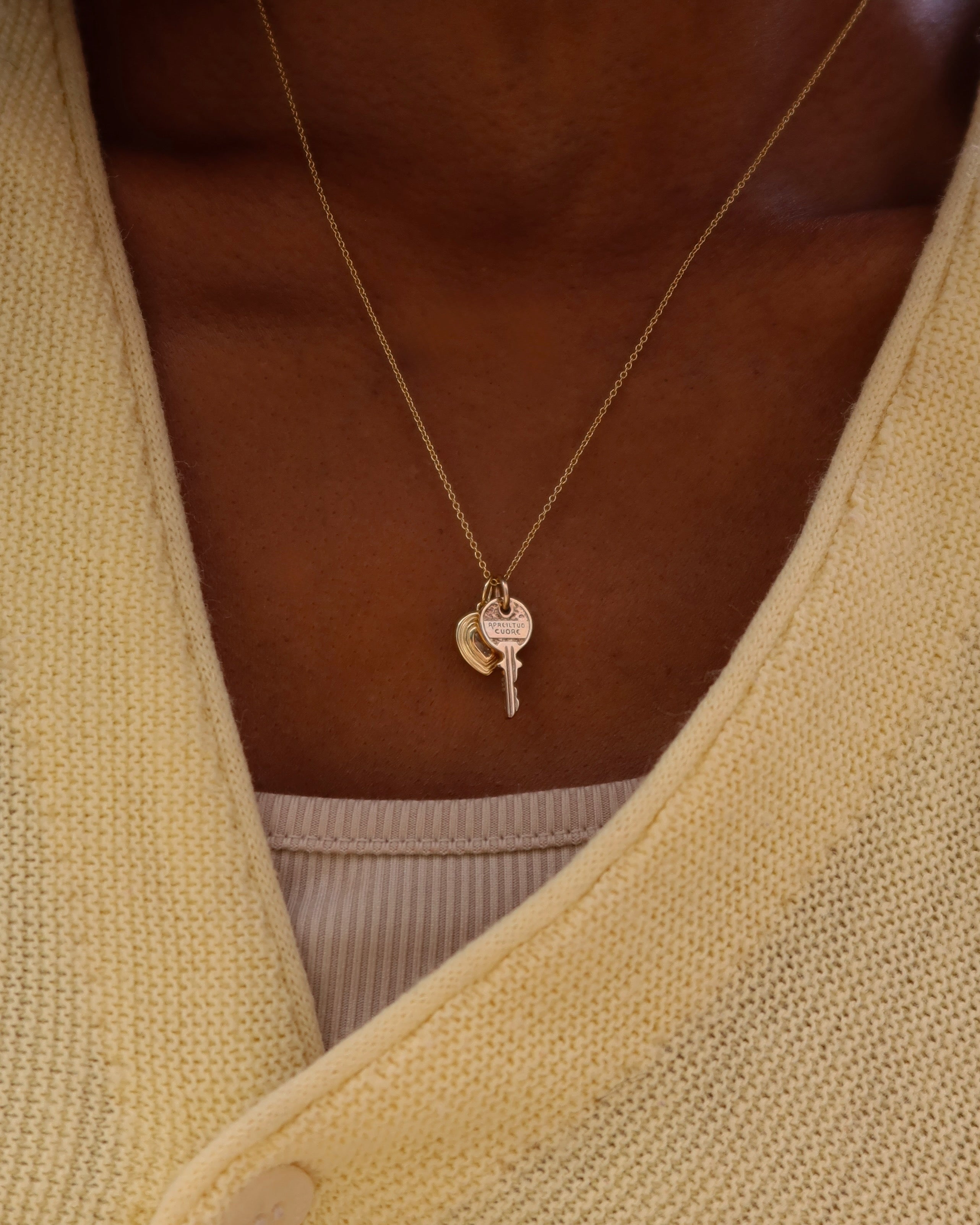 Frankie Key Charm