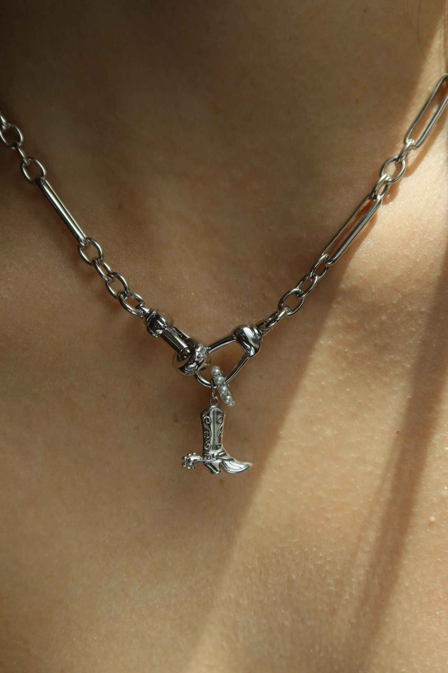 Merle Cowboy Boot Charm
