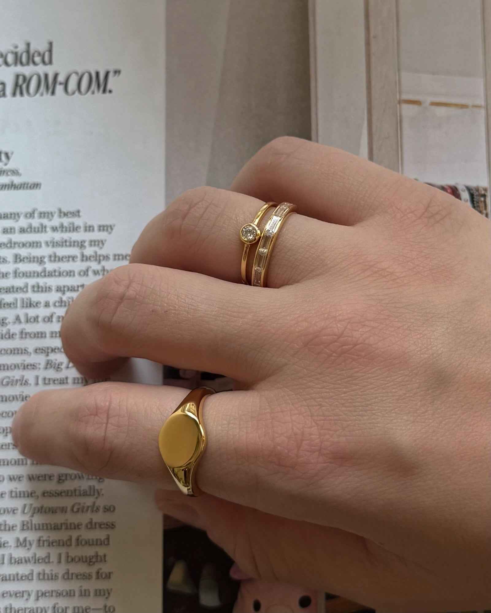 Bianca + Dorian Ring Set
