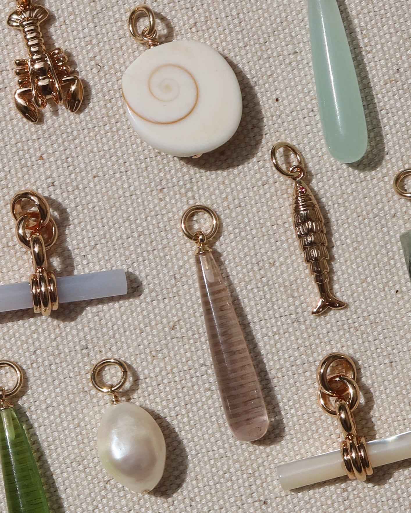 Dana Gemstone Charm