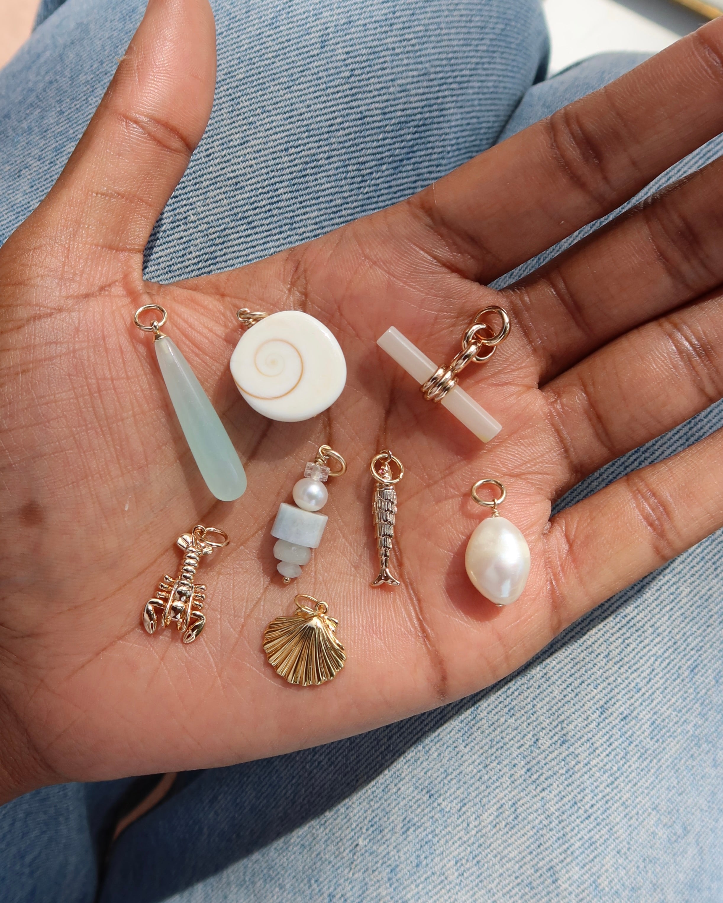 Luca Shiva Shell Charm