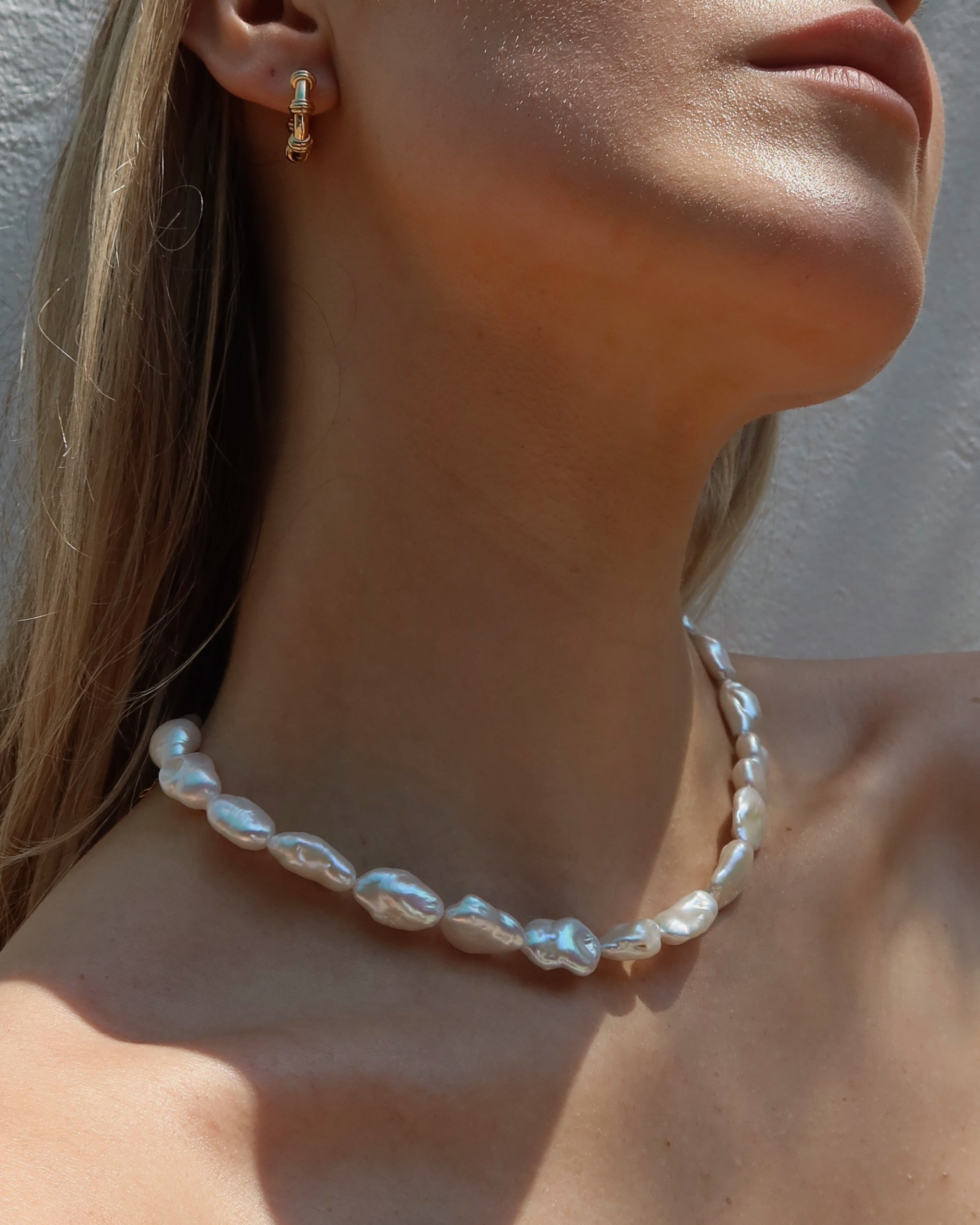 Delaney Statement Pearl Necklace