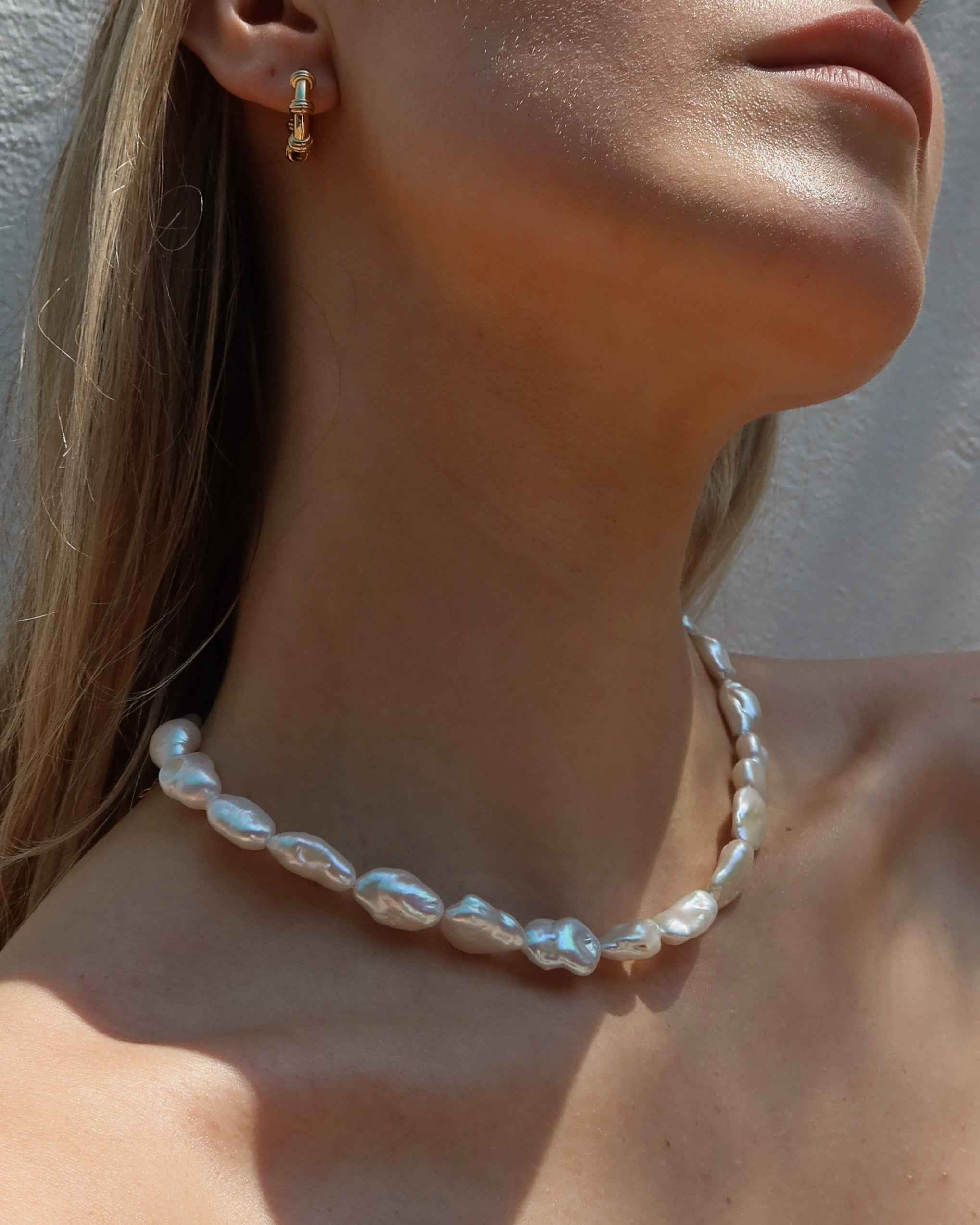 Delaney Statement Pearl Necklace