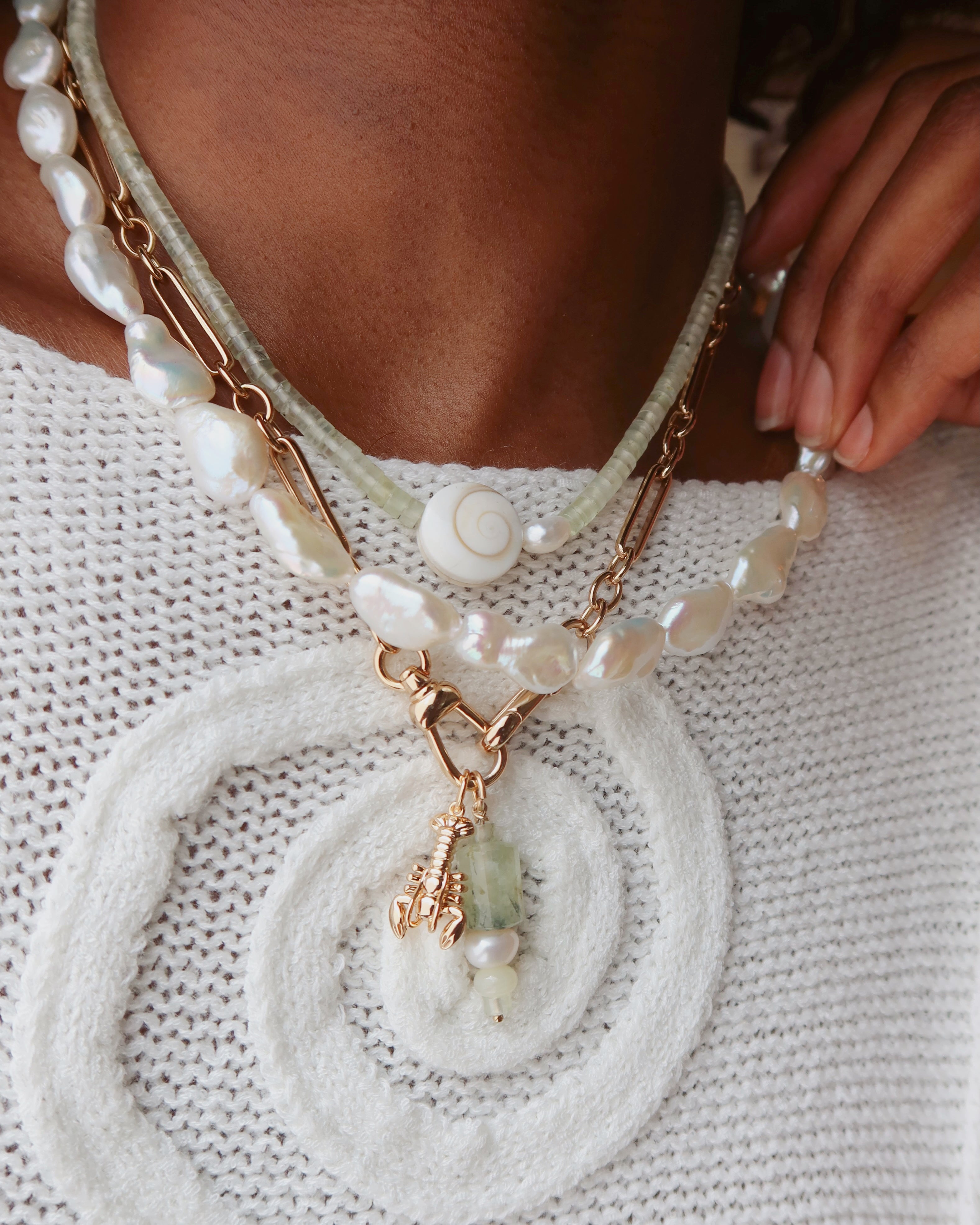 Kendall Gemstone Necklace