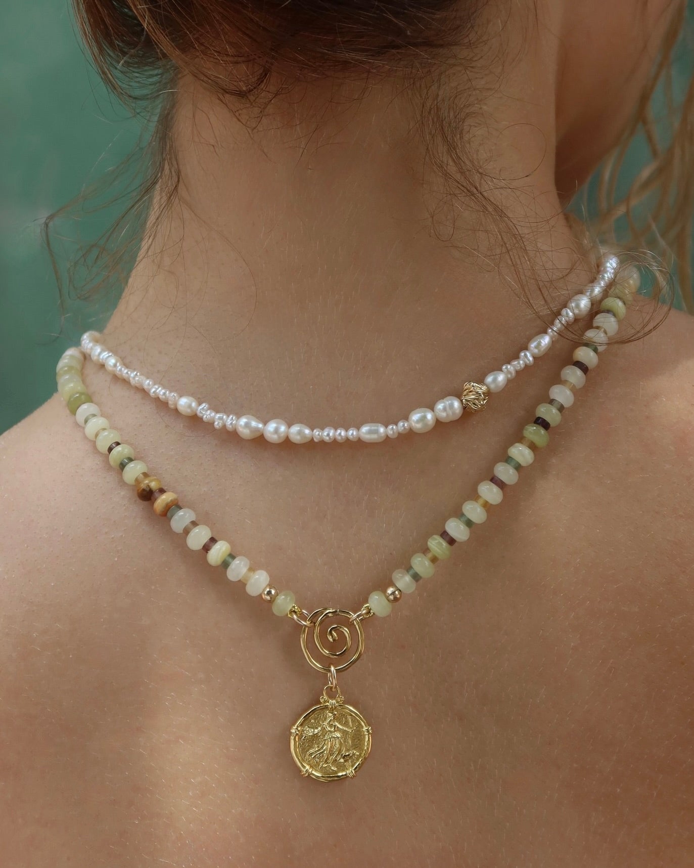Petite Macey Gemstone Necklace