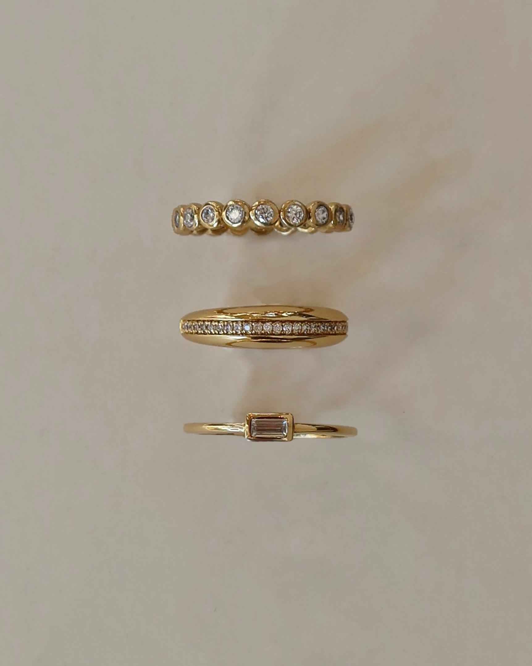 Nina Round Bezel Eternity Ring