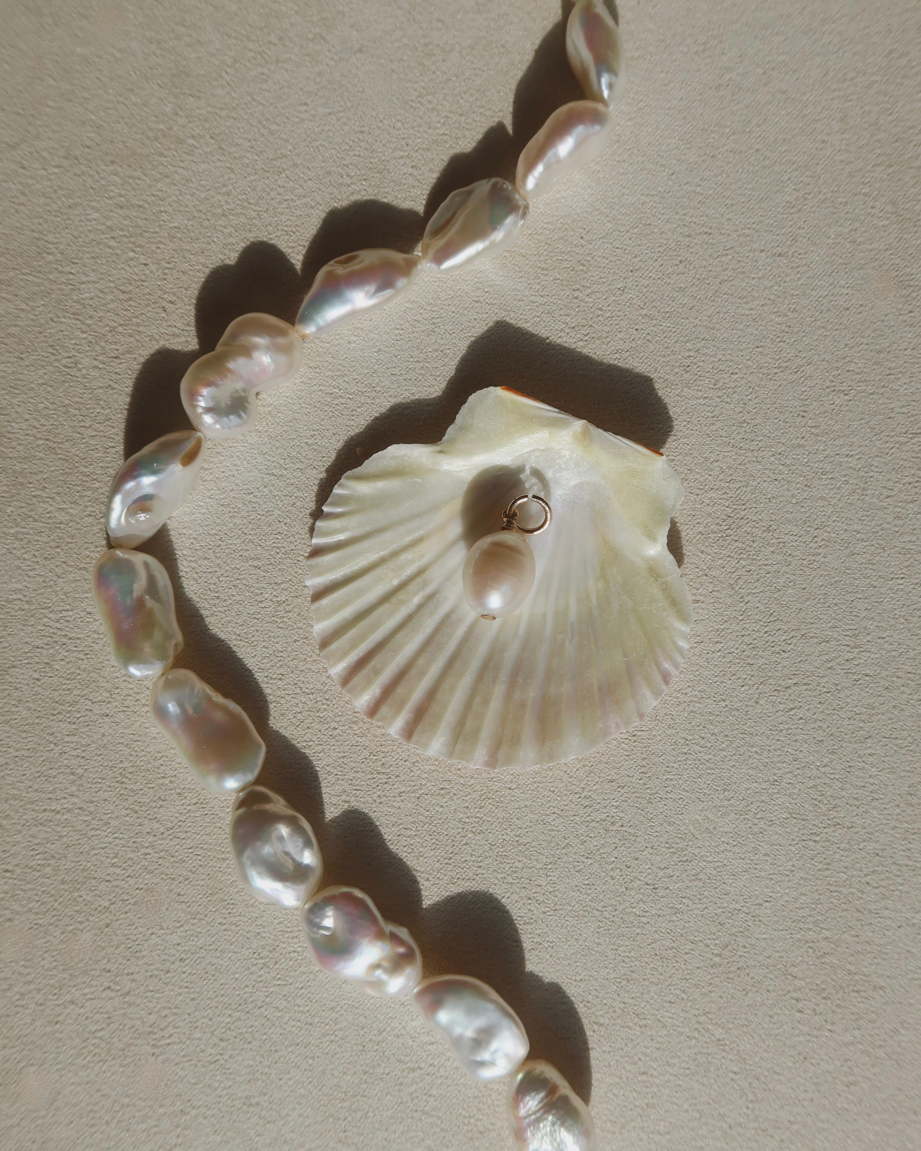 Delaney Statement Pearl Necklace