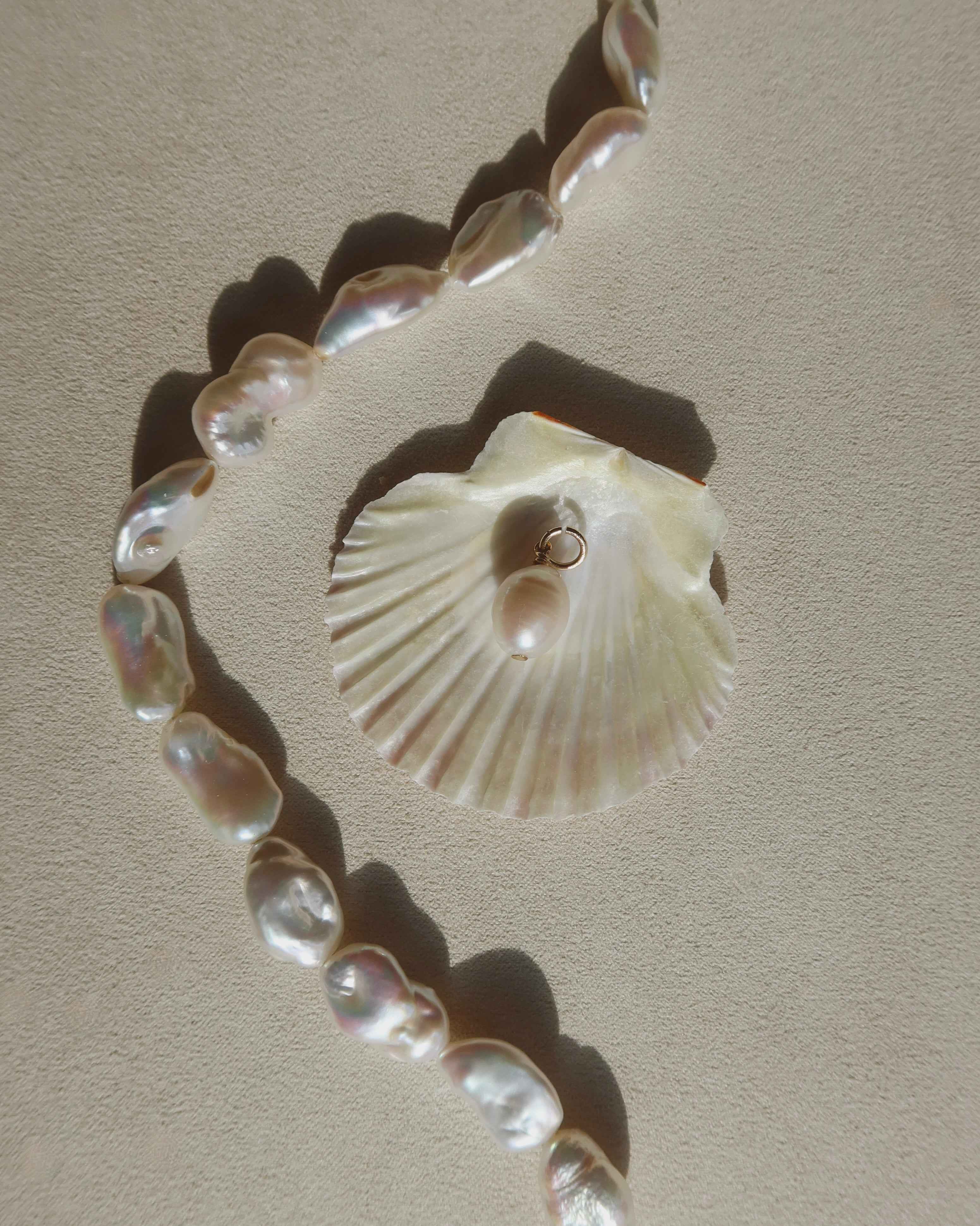 Delaney Statement Pearl Necklace