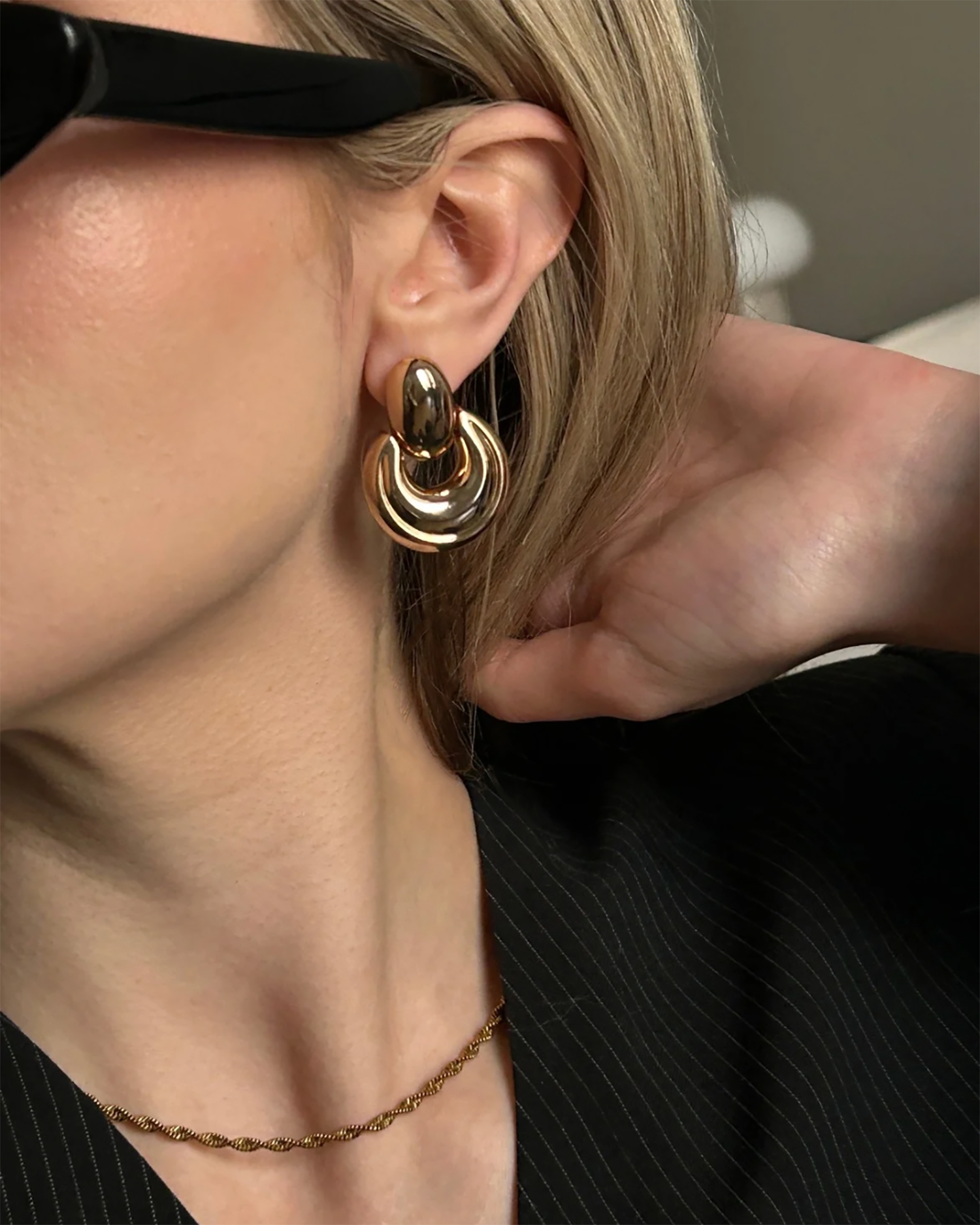 James Statement Earrings
