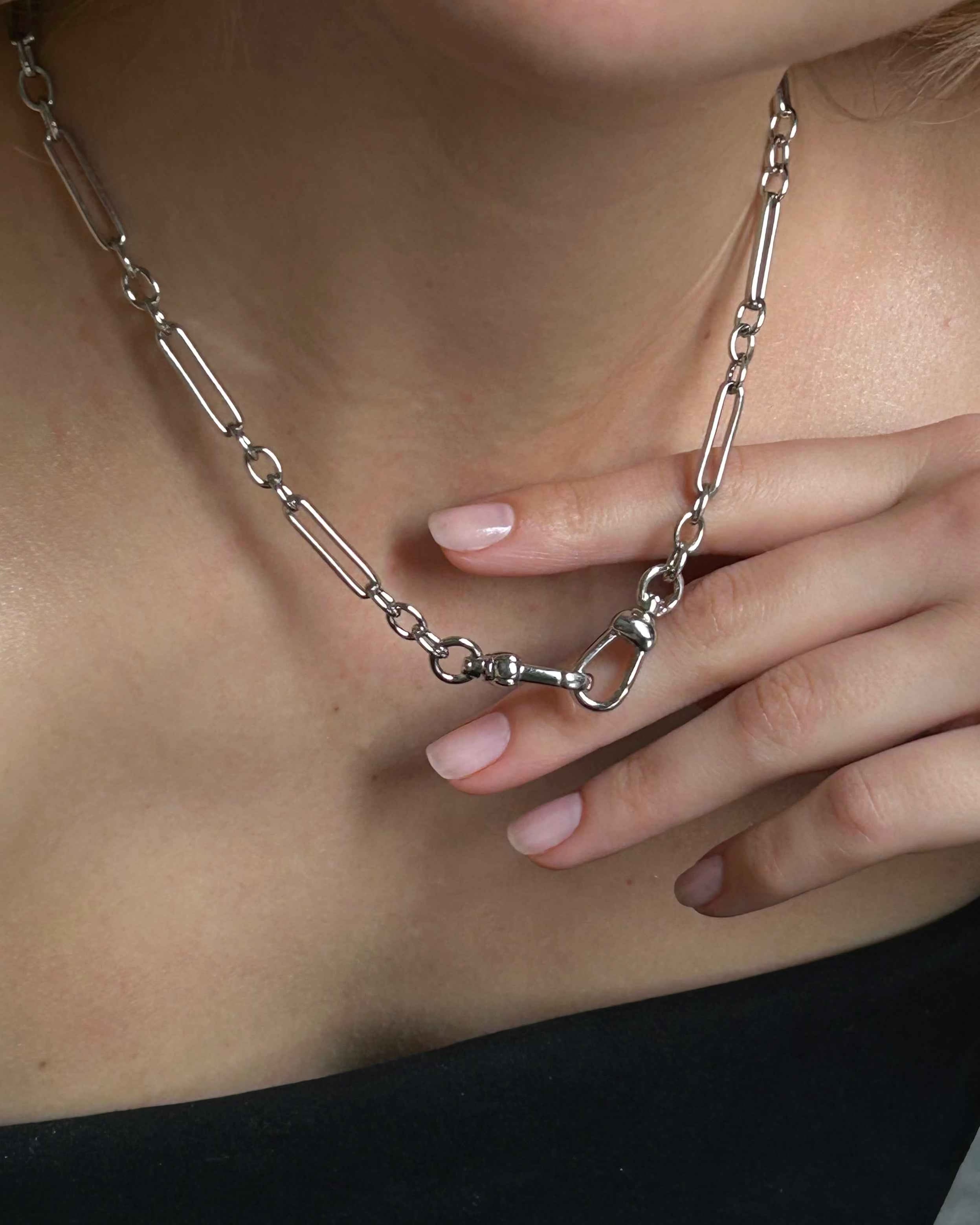 Liam Watch Chain Necklace