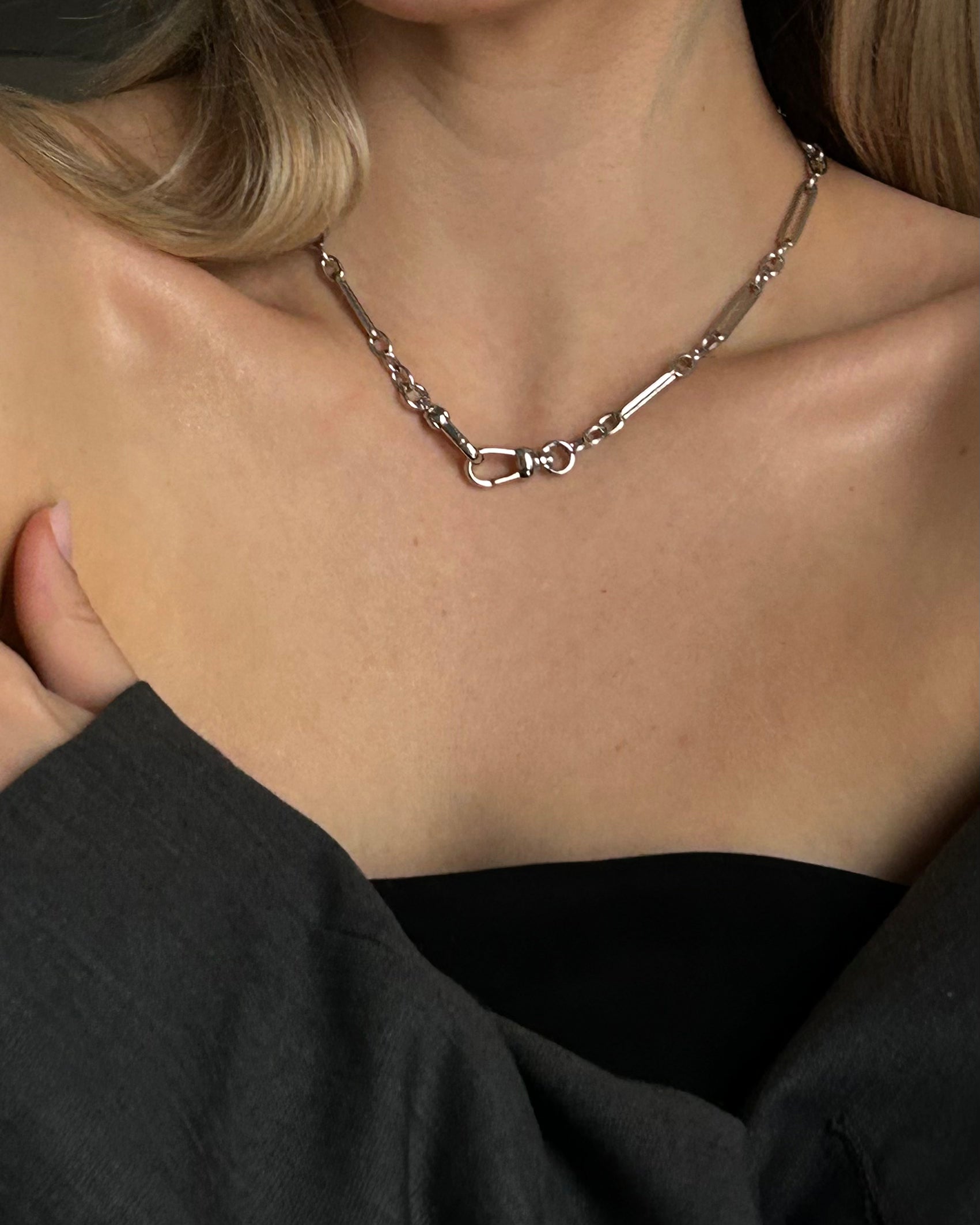 Liam Watch Chain Necklace