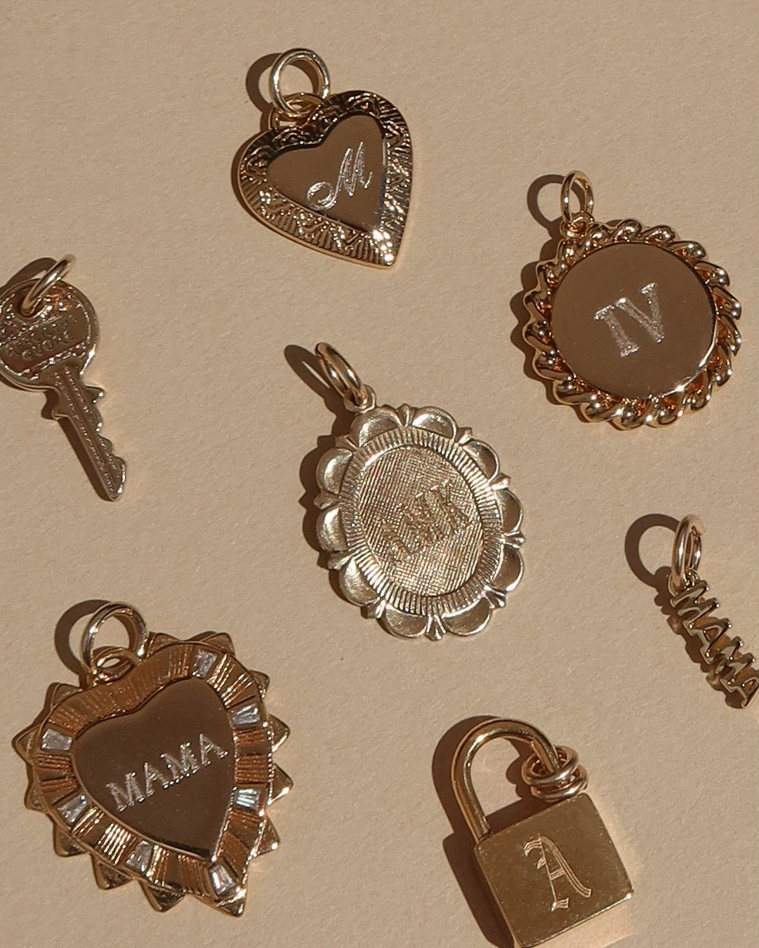 Lynn Engravable Heart Charm