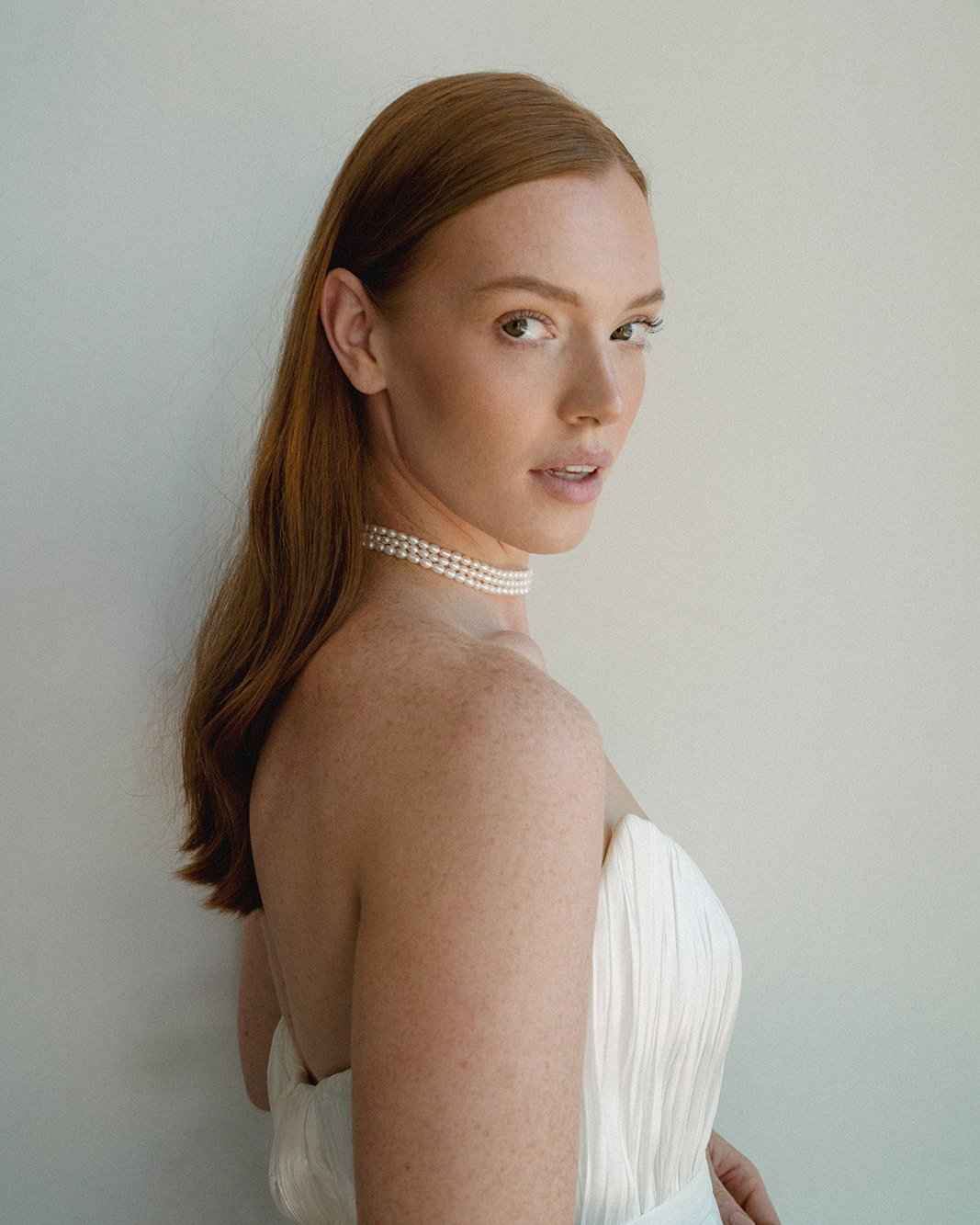 Joanna Pearl Layered Choker Necklace