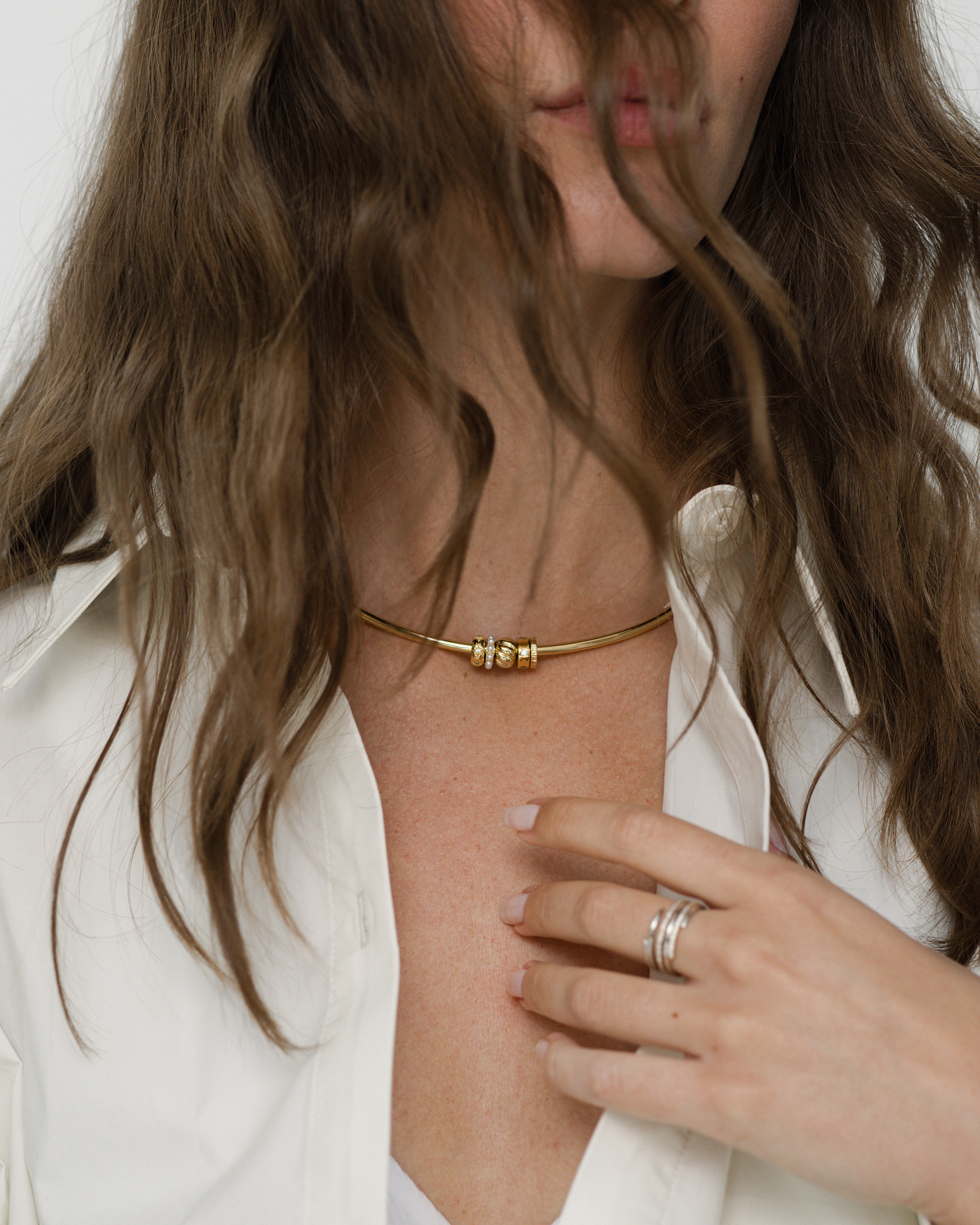 DIFFERENT NECKLACE PREMIUM ジョージ Hayes Collar Necklace | Mod + Jo