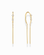 Mila Threader Huggies - Mod + Jo - Jewelry built to last, advanced plating technology