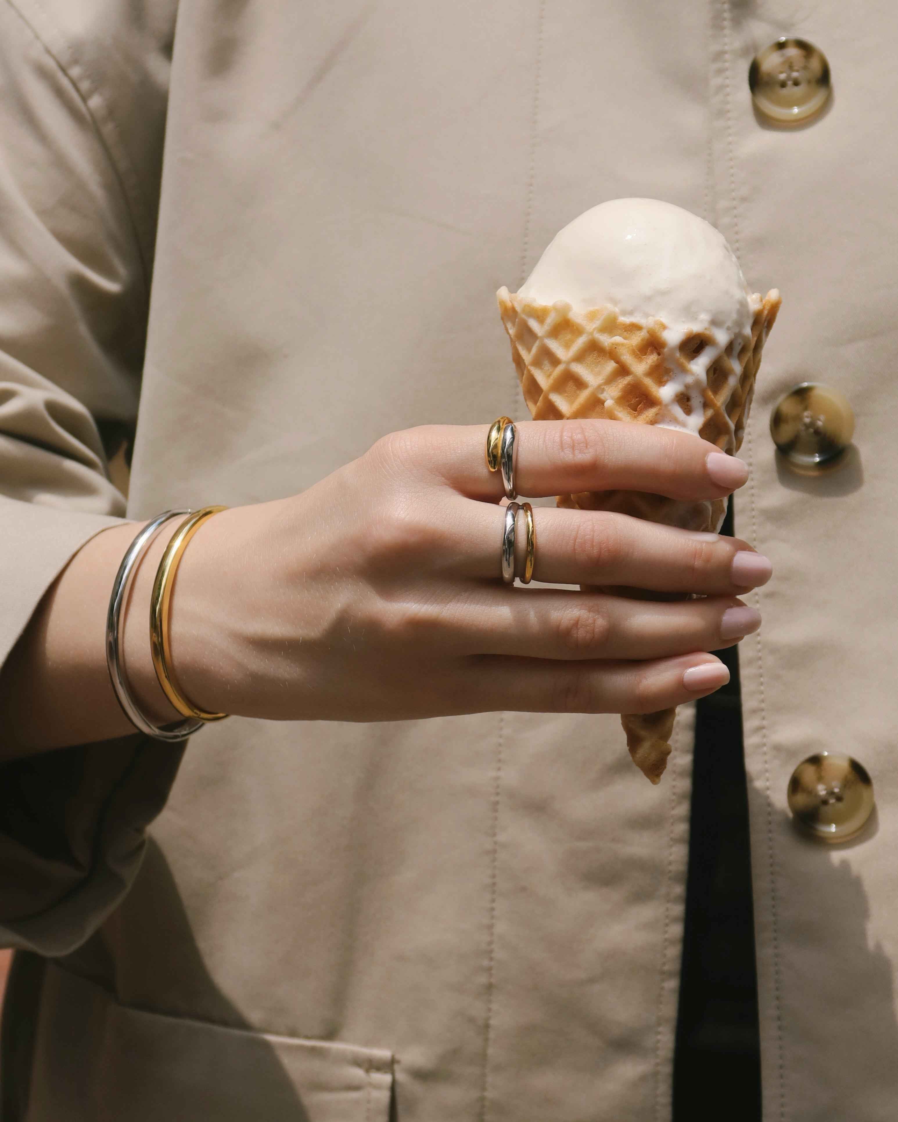 Grayson Two-Tone Wrap Ring