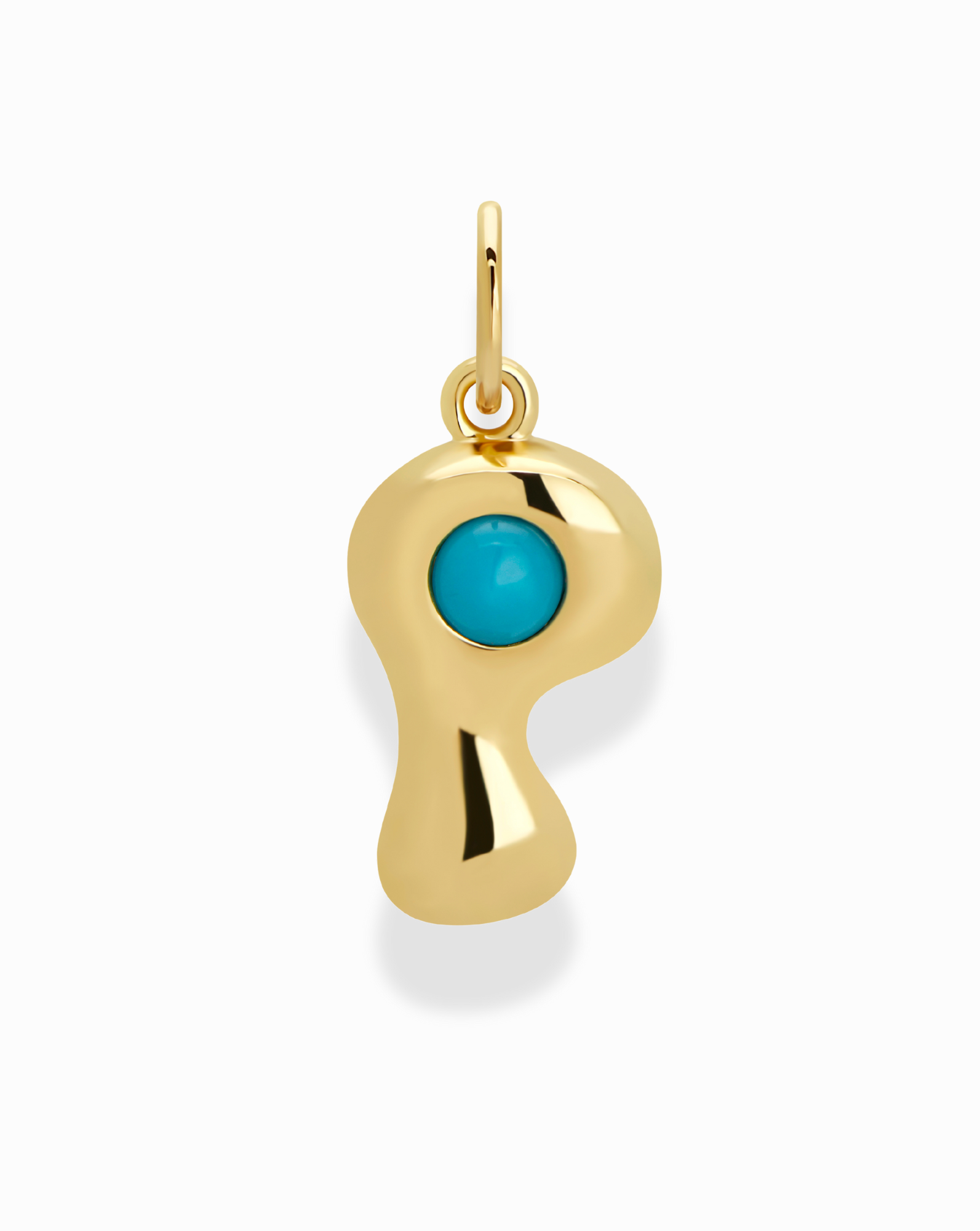 Thea Bubble Letter Charm