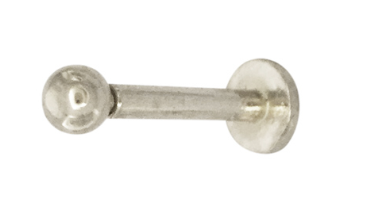 *14k Ball Threadback Stud