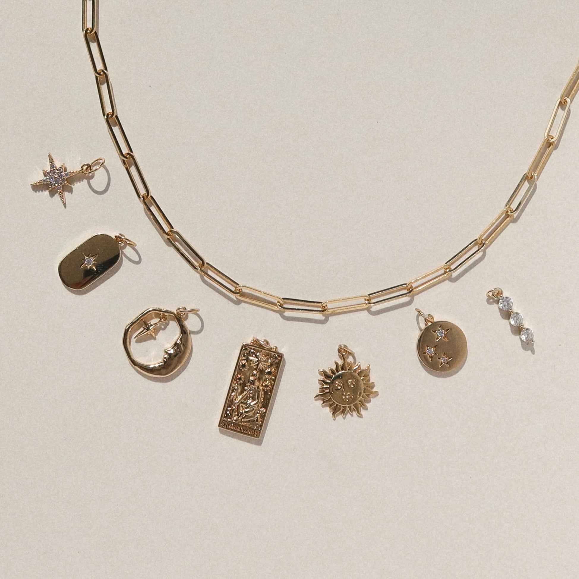 Atlas Moon and Star Charm