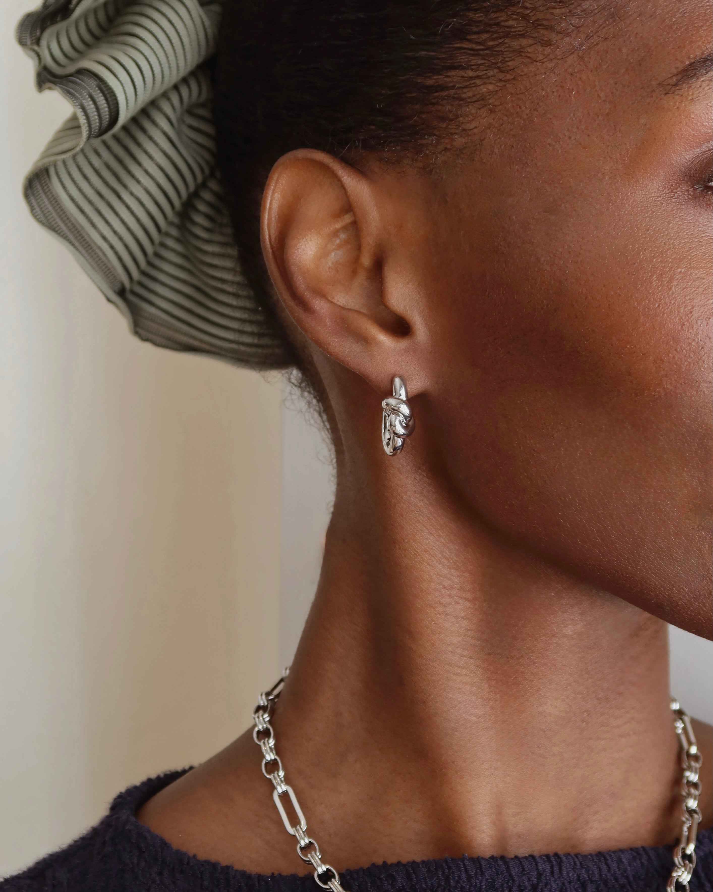 Karina Knot Hoops