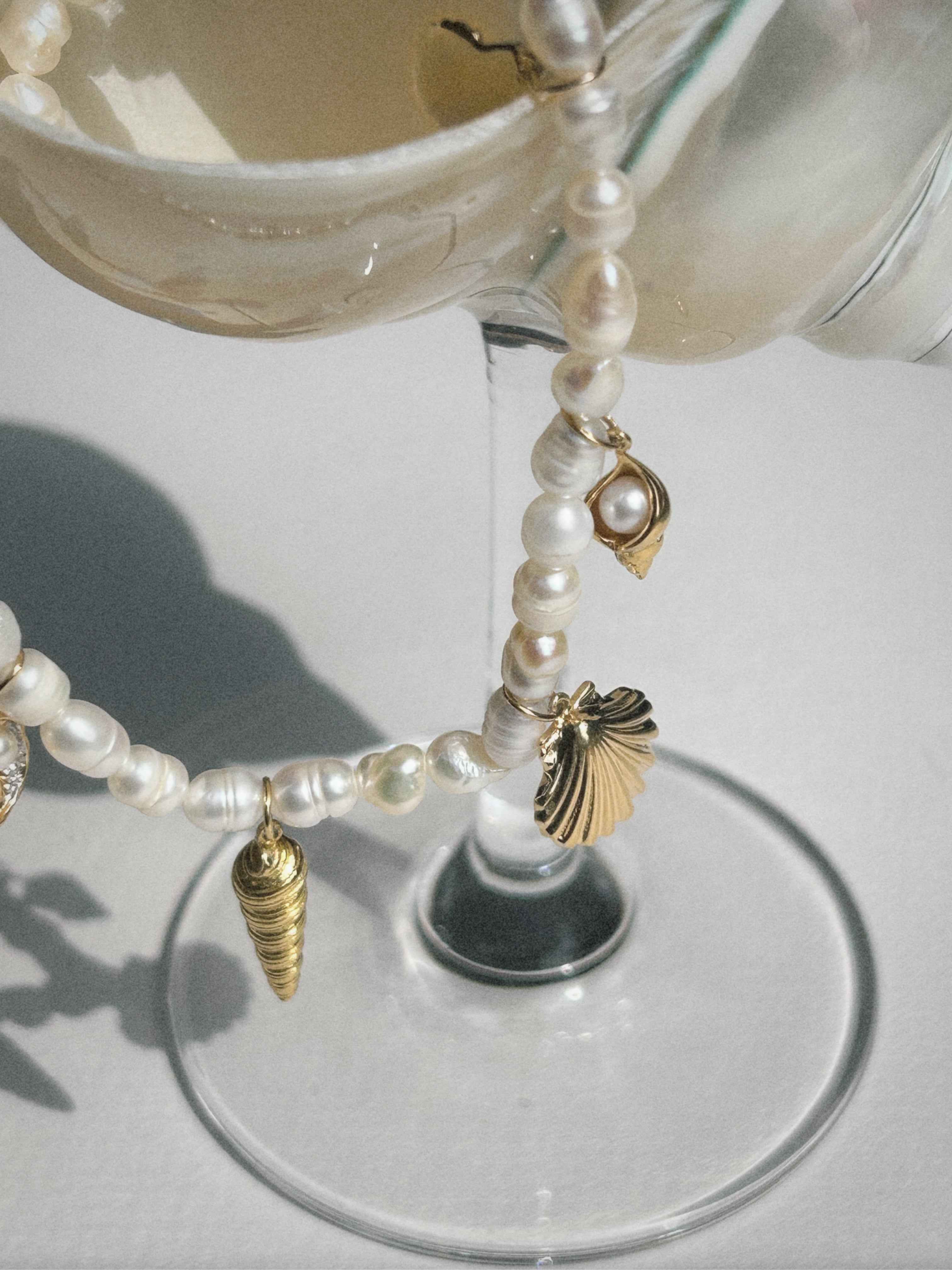 Pippa Spiral Shell Charm