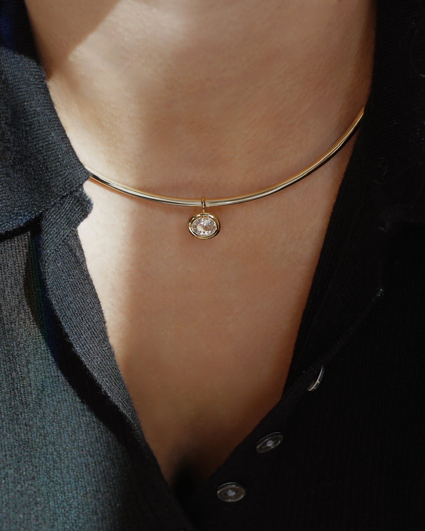 Hayes Collar Pendant Necklace | Mod + Jo