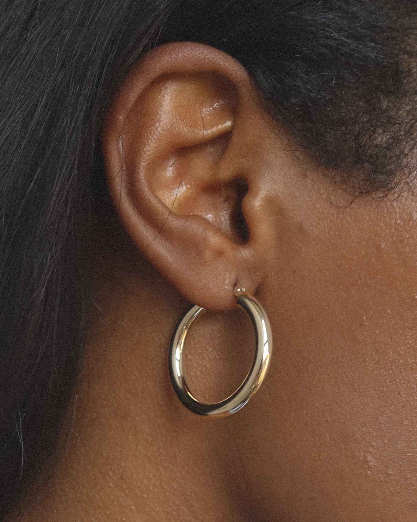 14k Edith Hoops