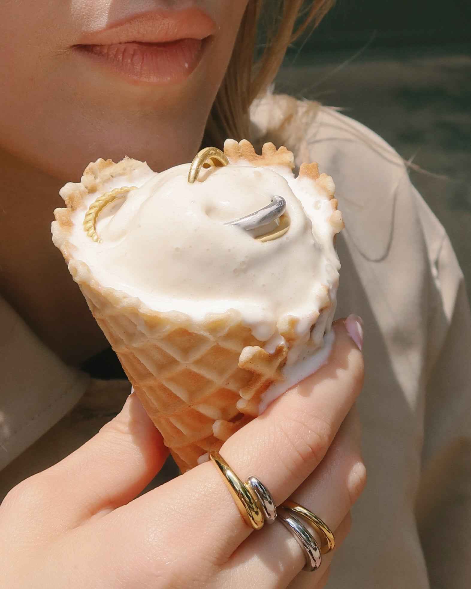 Grayson Two-Tone Wrap Ring