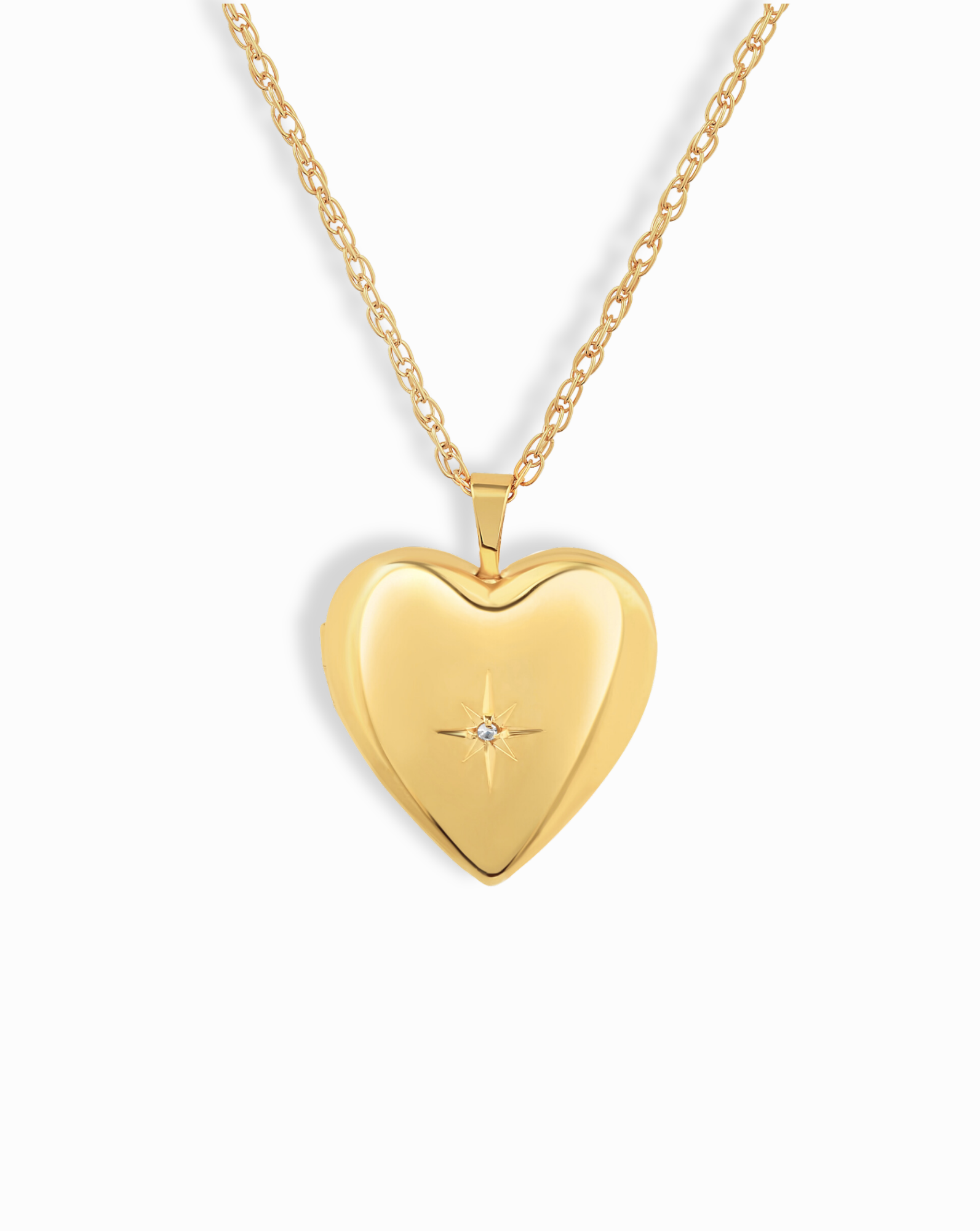 Augustine Heart Locket Pendant - Mod + Jo - Jewelry built to last, advanced plating technology