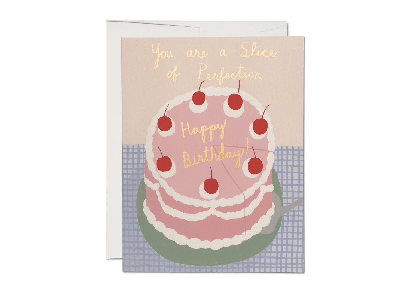 Slice of Perfection Birthday Card - Mod + Jo