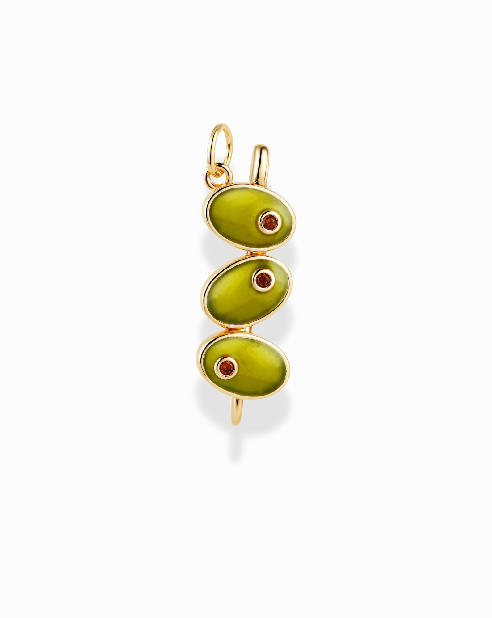 Capri Olives Charm - Mod + Jo - Jewelry built to last, advanced plating technology