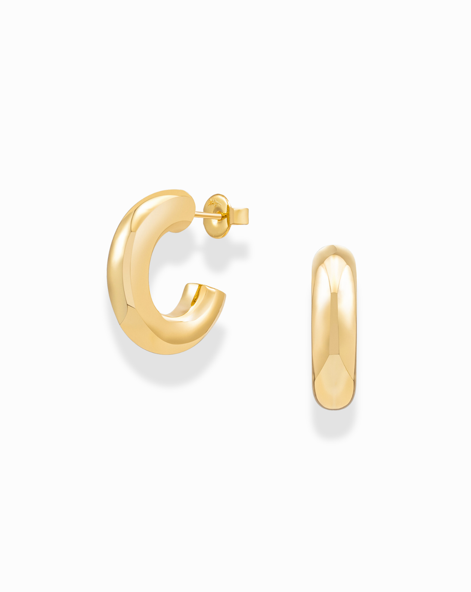Cenie Tube Hoops | Mod + Jo