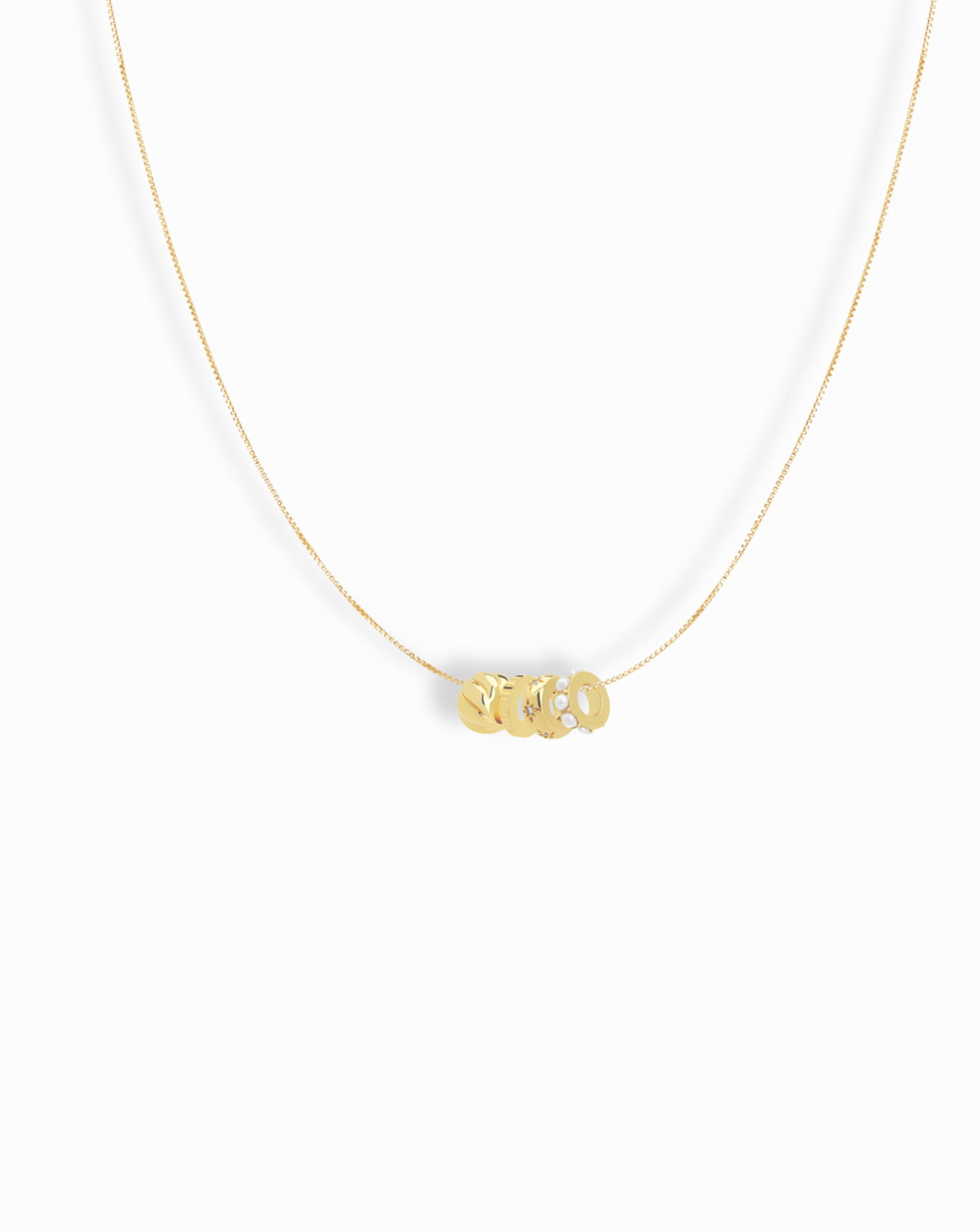 Ciao Charm Necklace Set