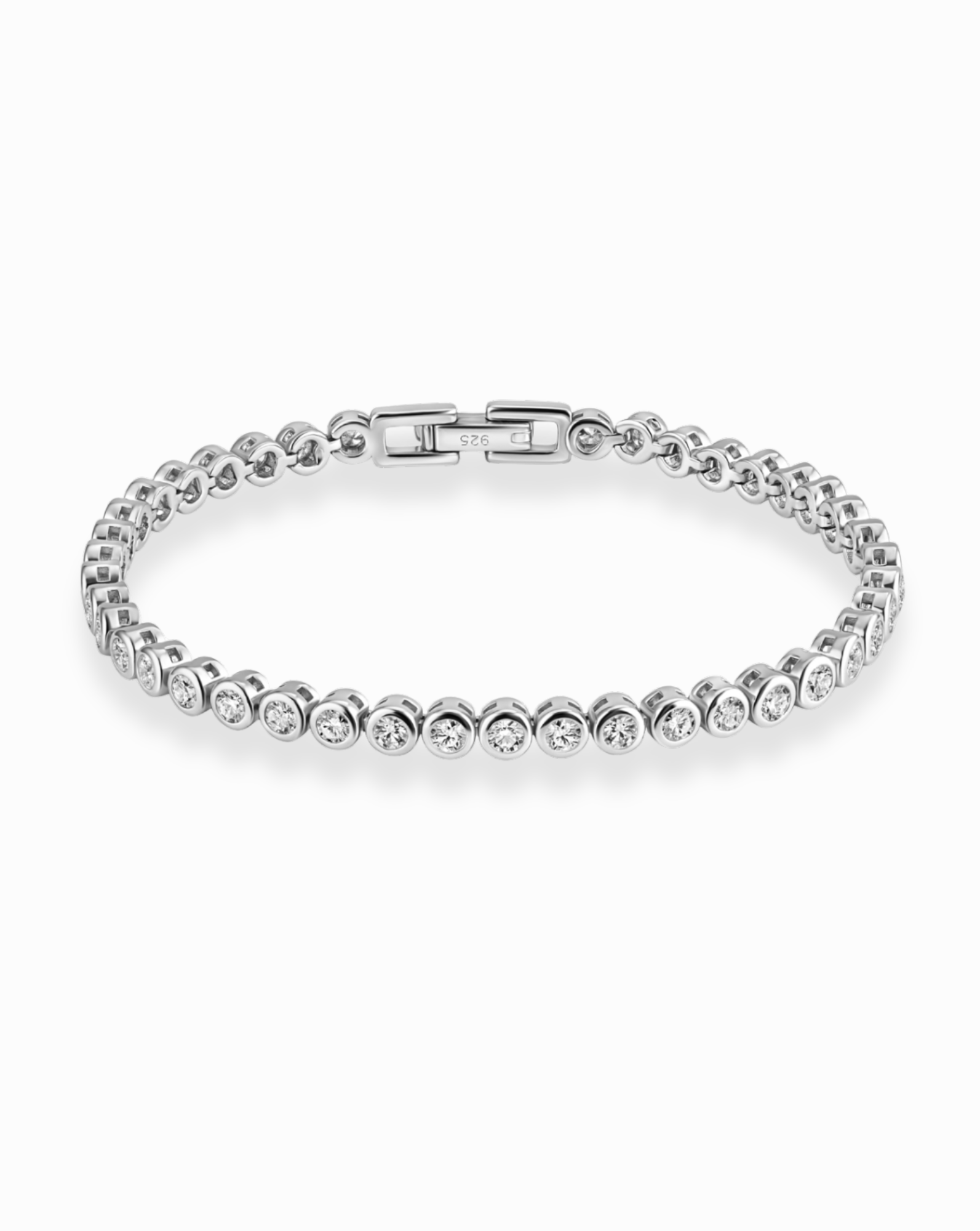 Emma Bezel Tennis Bracelet | Mod + Jo