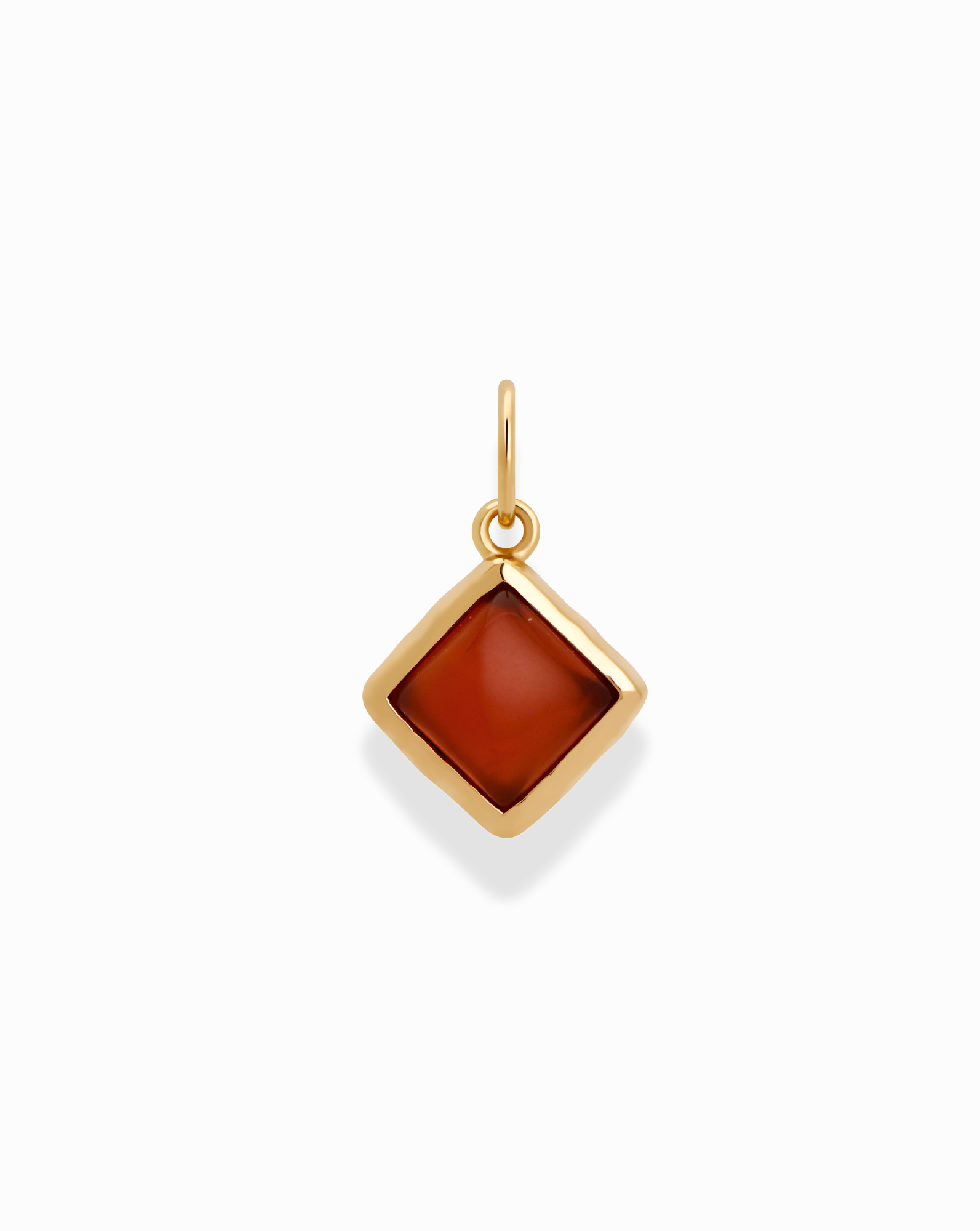 Rosalie Carnelian Charm - Mod + Jo - Jewelry built to last, advanced plating technology