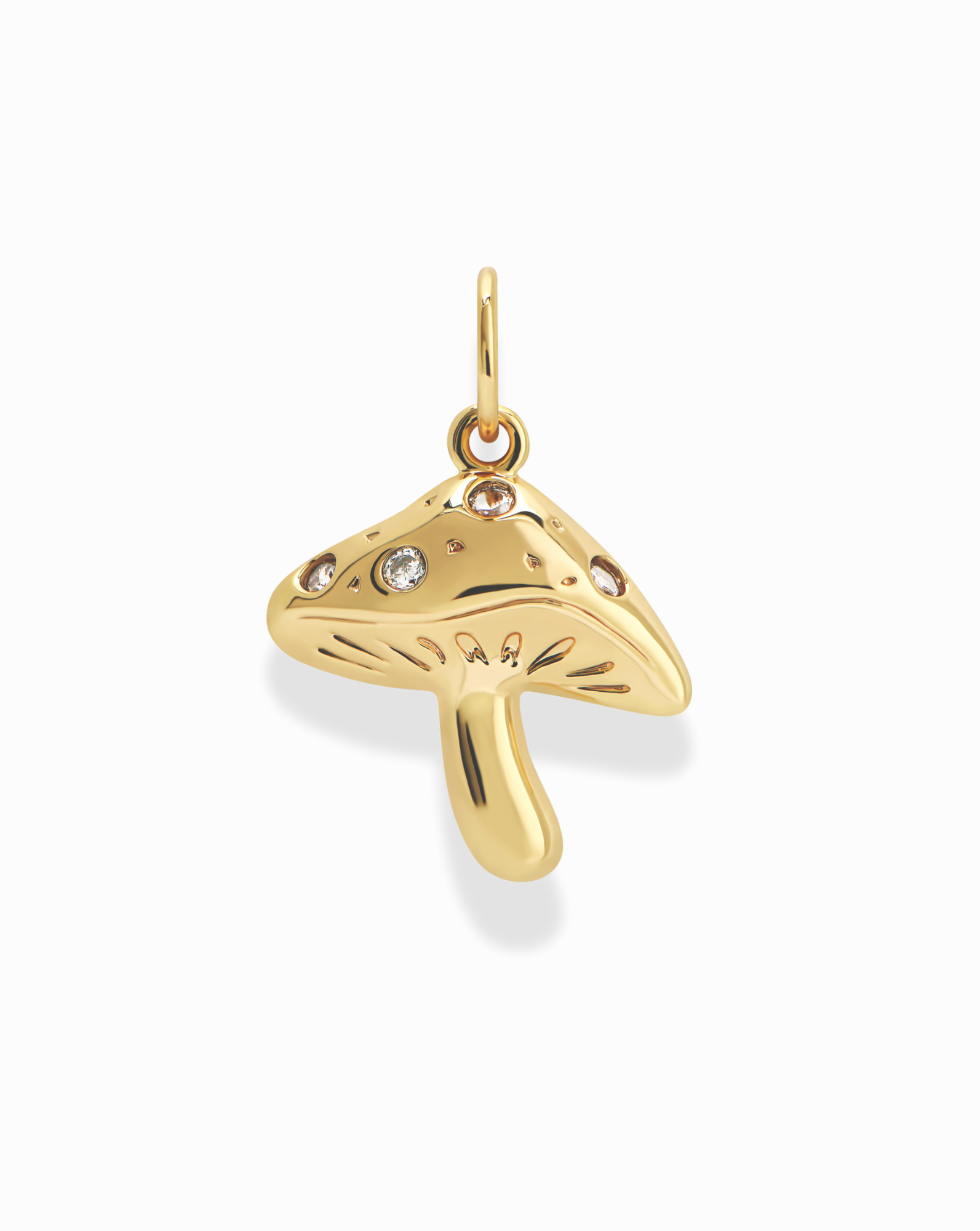 Faye Mushroom Charm - Mod + Jo - Jewelry built to last, advanced plating technology