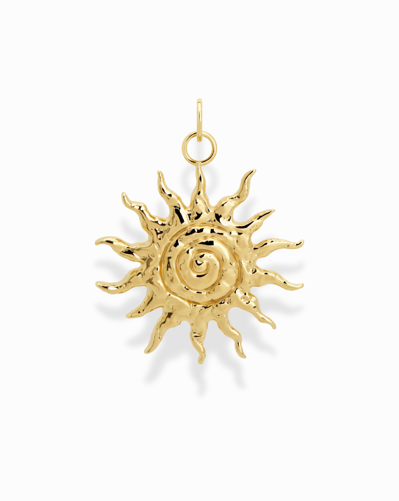 Gillian Spiral Sun Charm