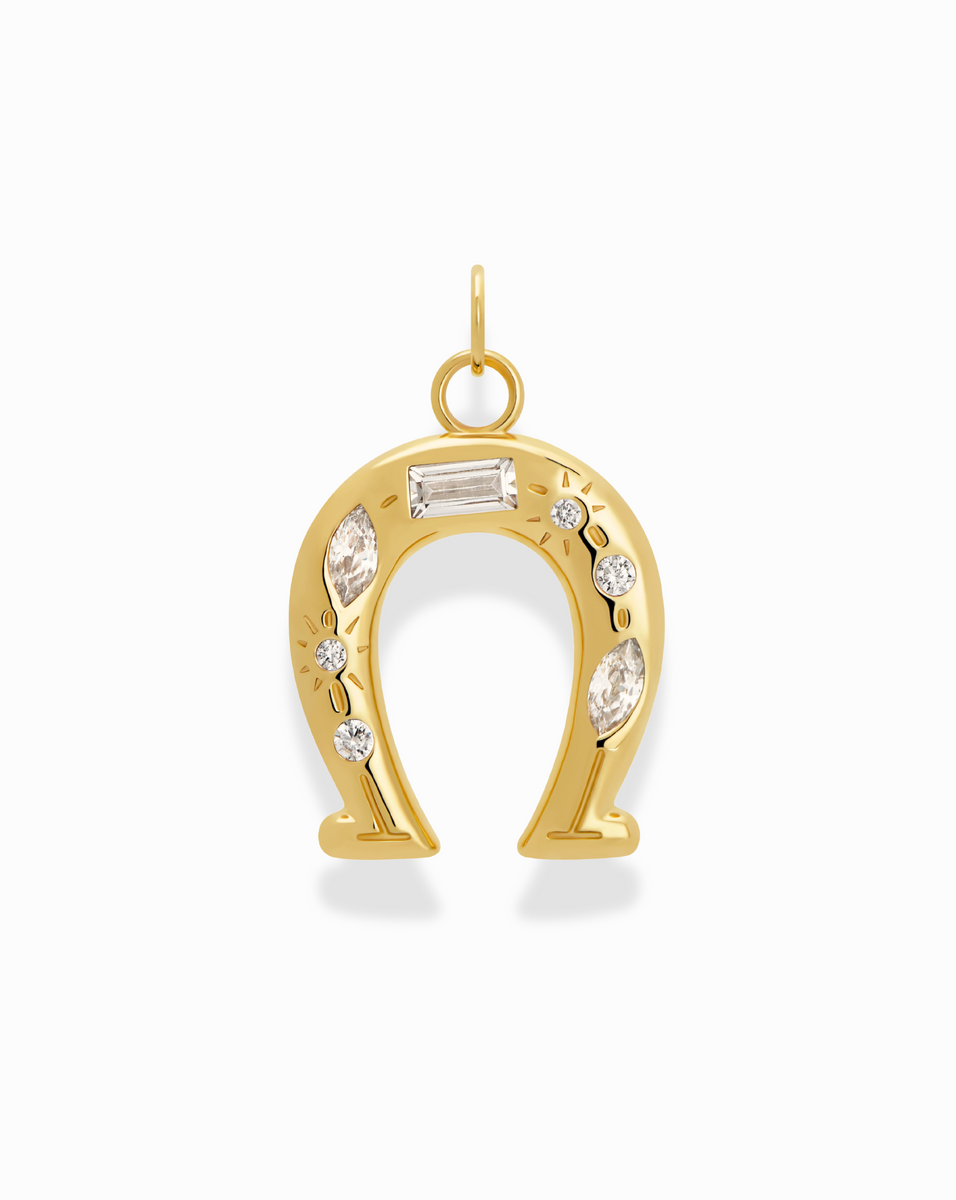 Grande Chantal Horseshoe Charm | Mod + Jo