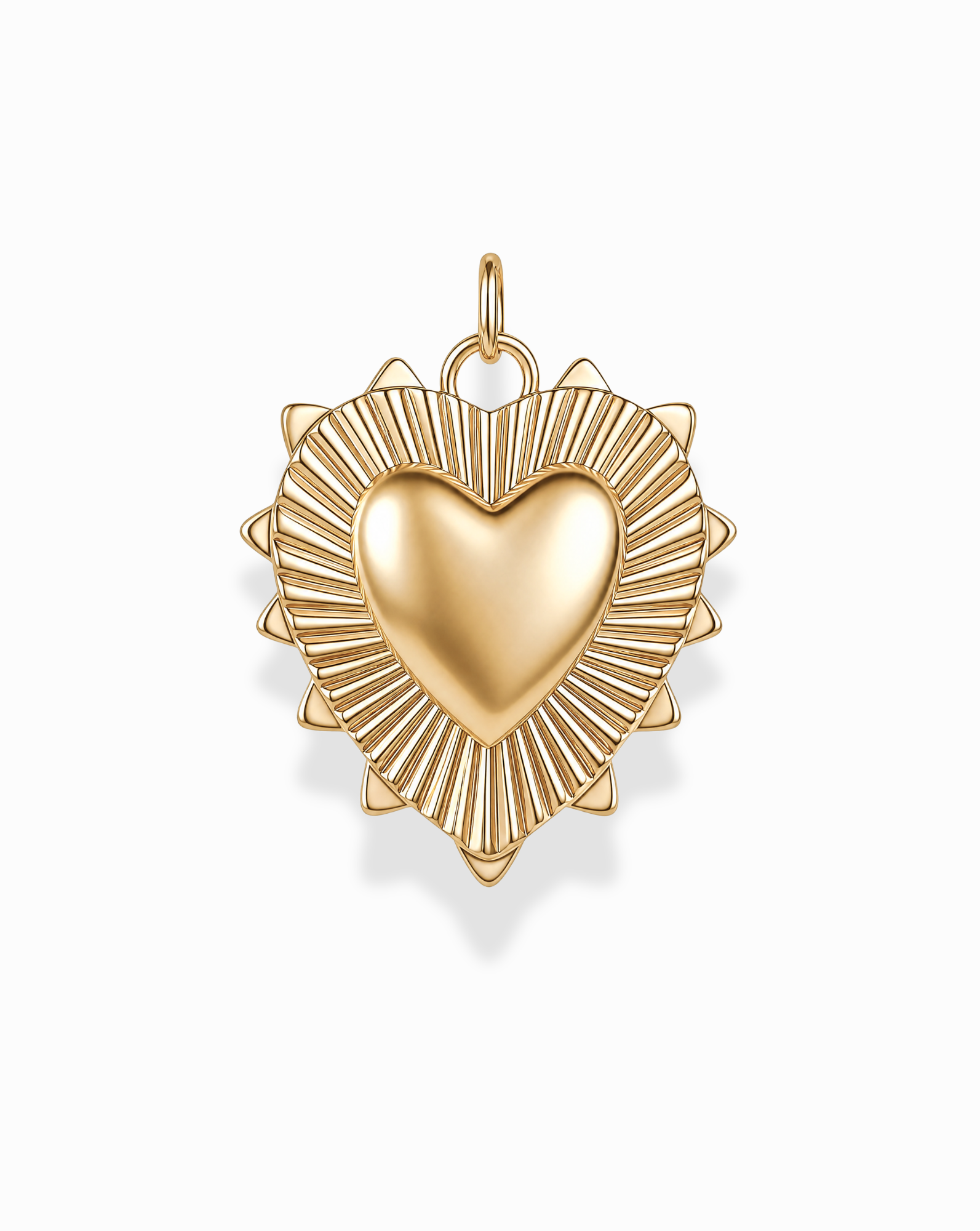 Grande Lynn Engravable Heart Charm | Mod + Jo