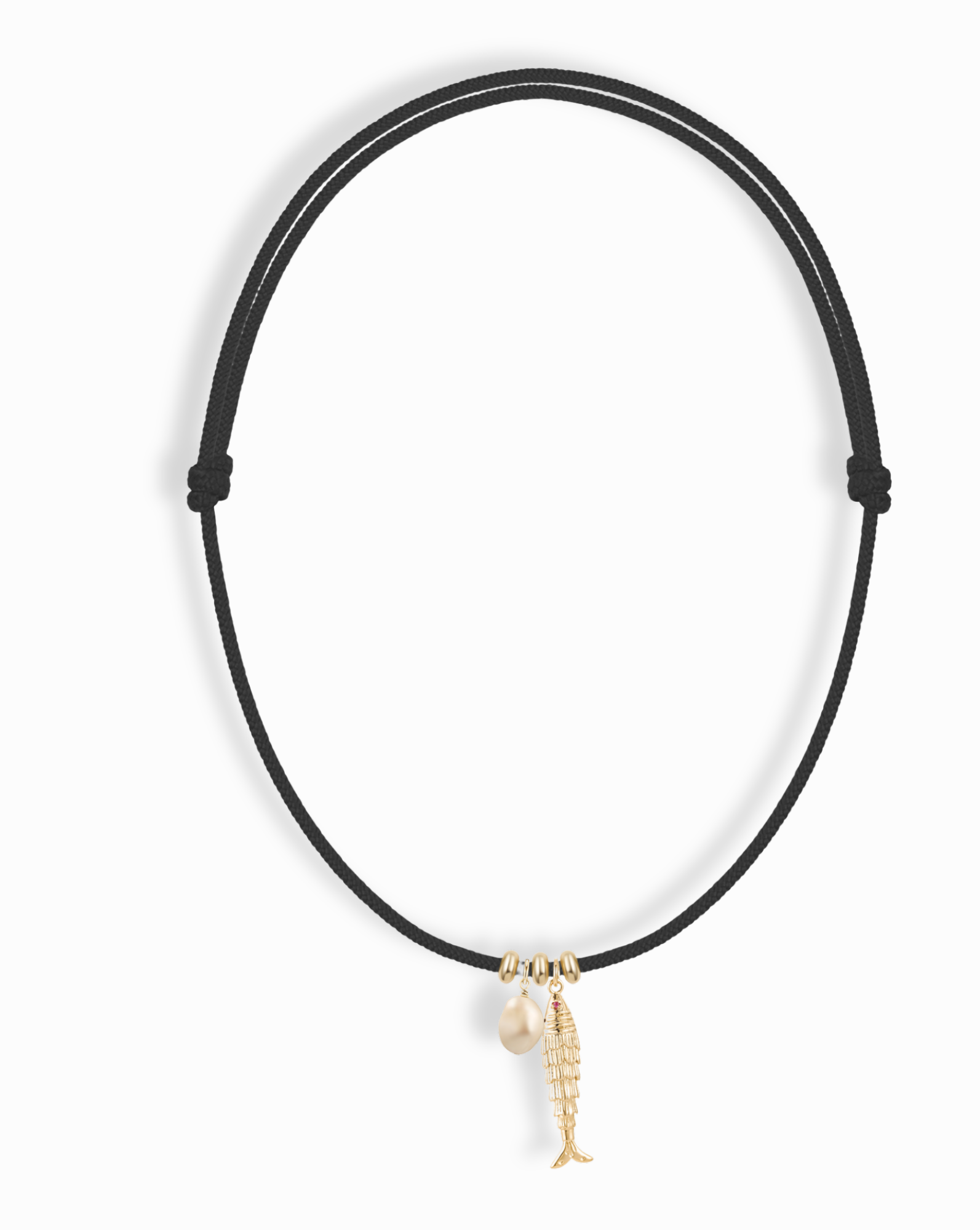 Hey Sailor Necklace Set in Noir