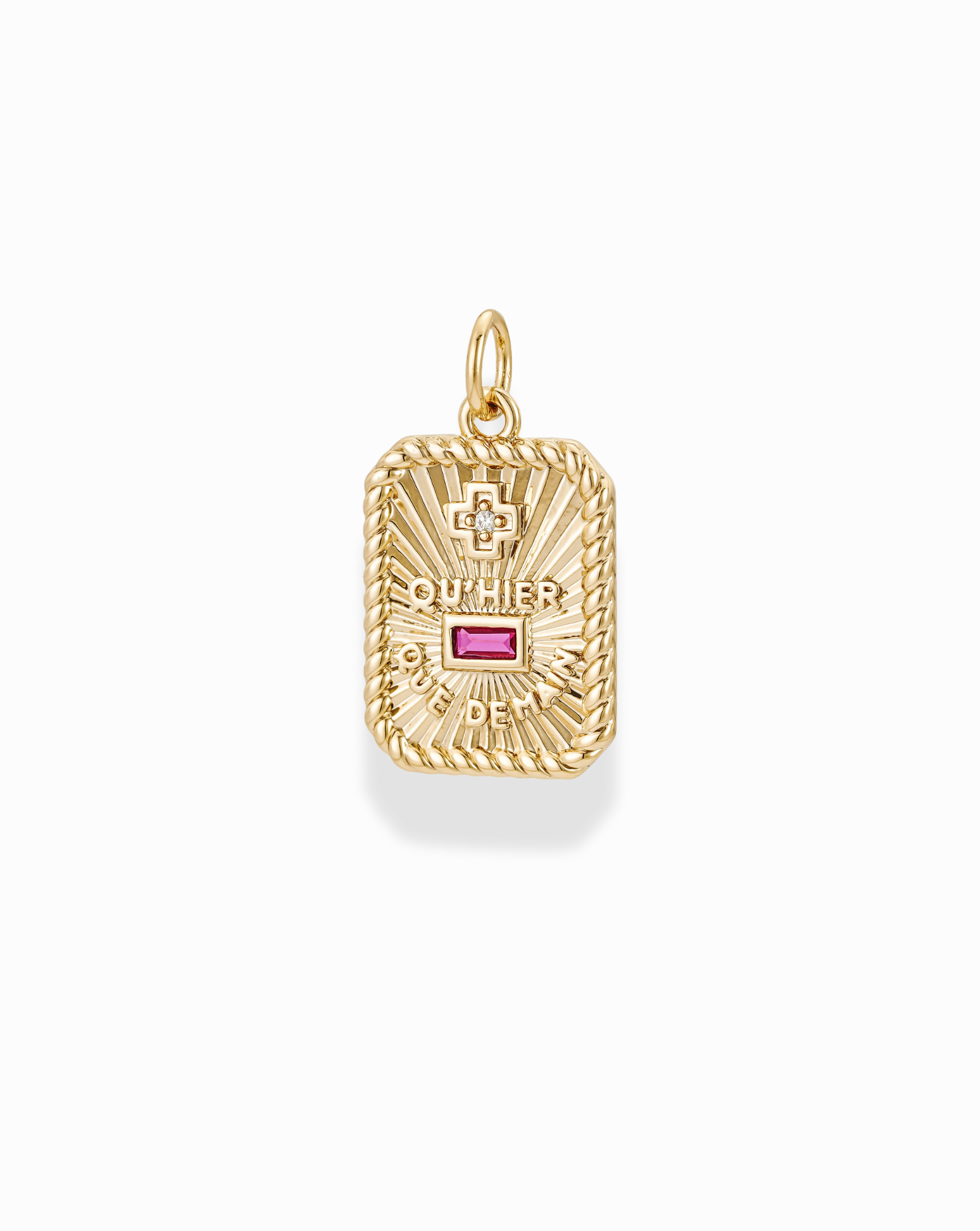Manon French Love Charm - Mod + Jo - Jewelry built to last, advanced plating technology