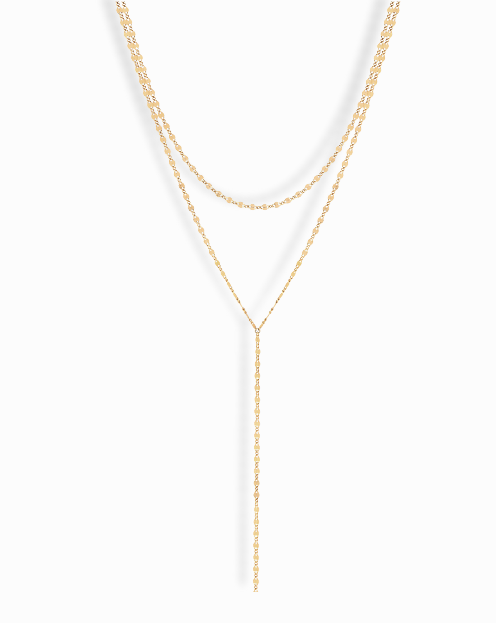 Eliana Lariat Necklace - Mod + Jo - Jewelry built to last, advanced plating technology