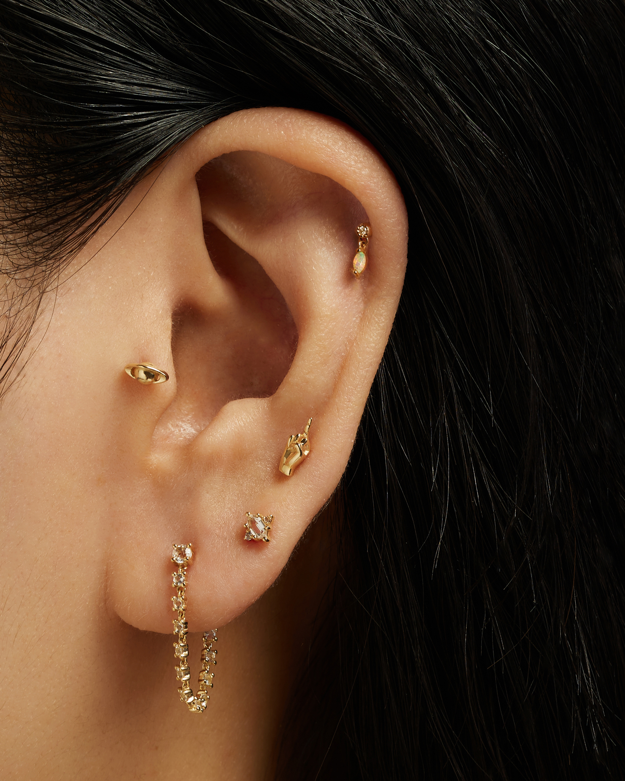 14k The Bird Stud